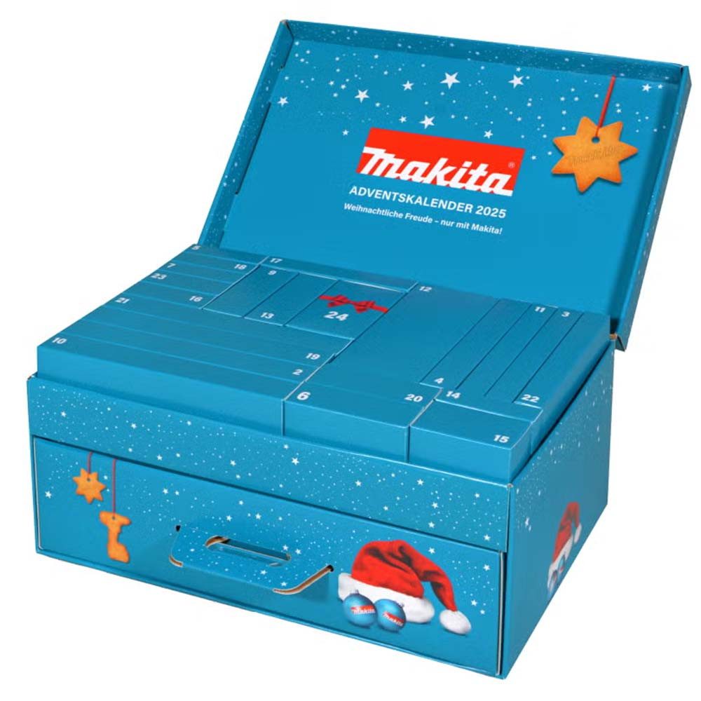 Makita Bohrer- und Bitset Makita Adventskalender günstig online kaufen