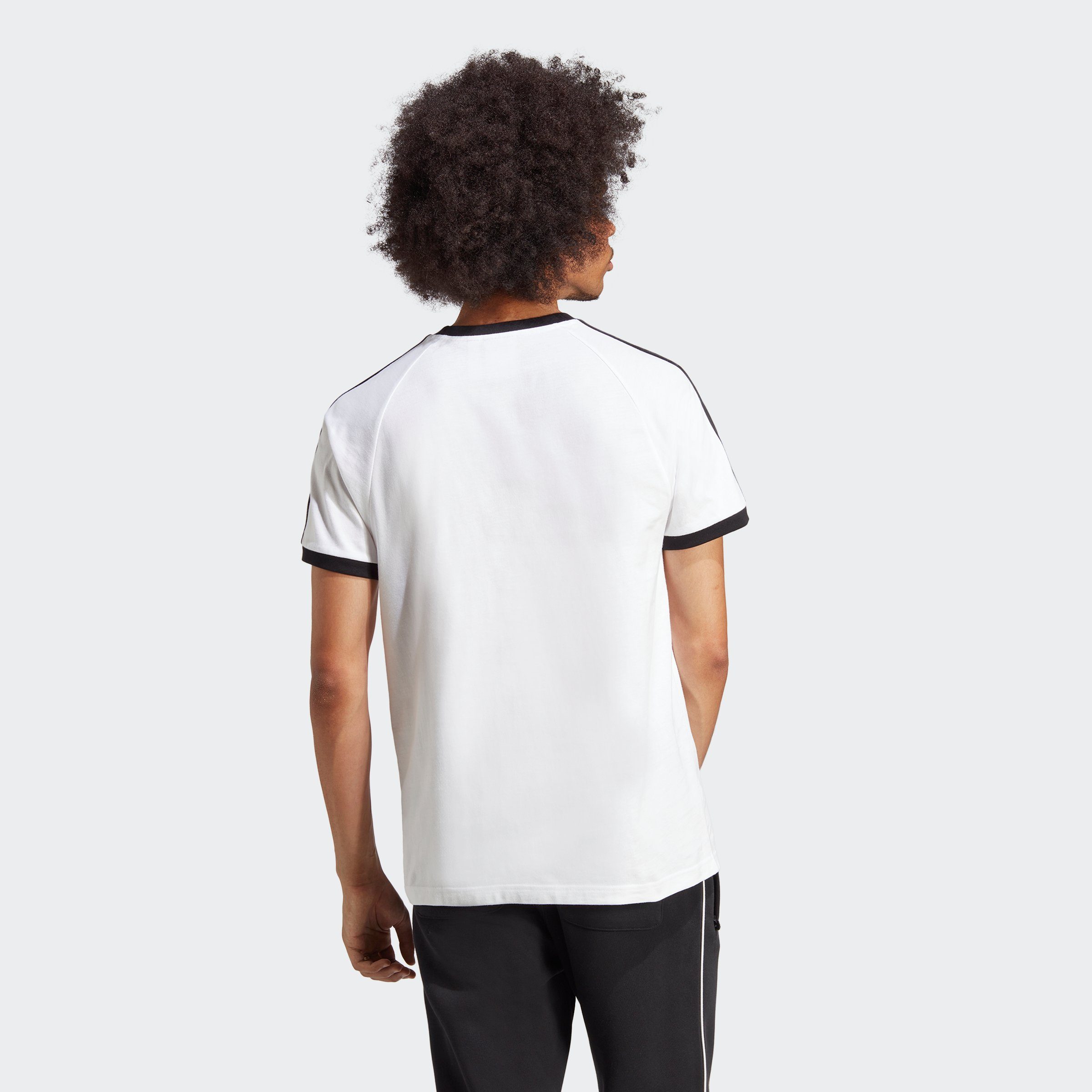 White adidas T-Shirt Originals TEE 3-STRIPES