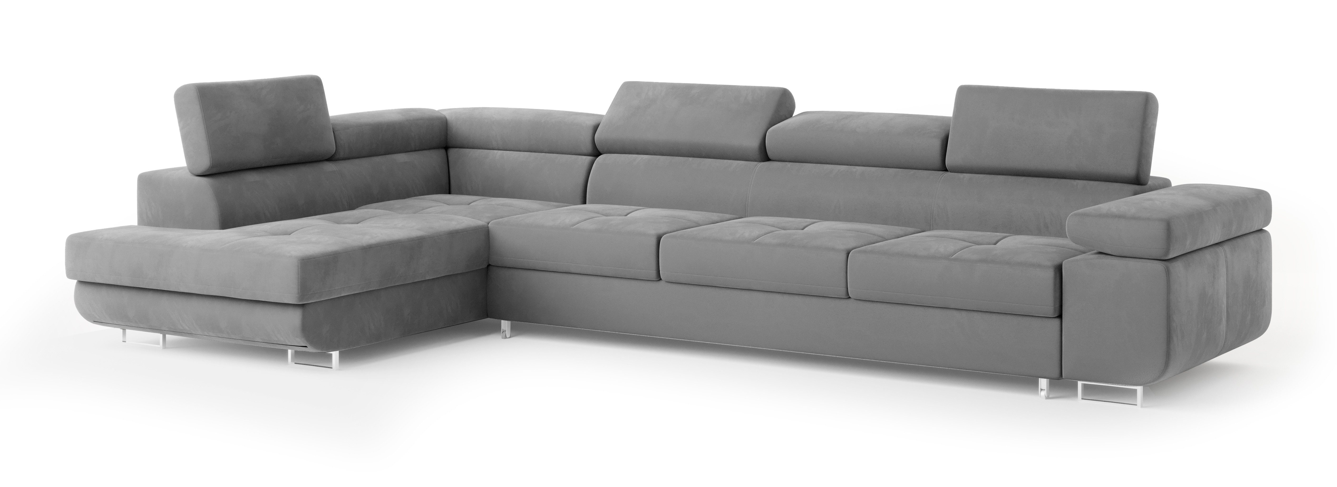 Masseno Ecksofa VICENTE mit Schlaffunktion L-Form, günstig online kaufen