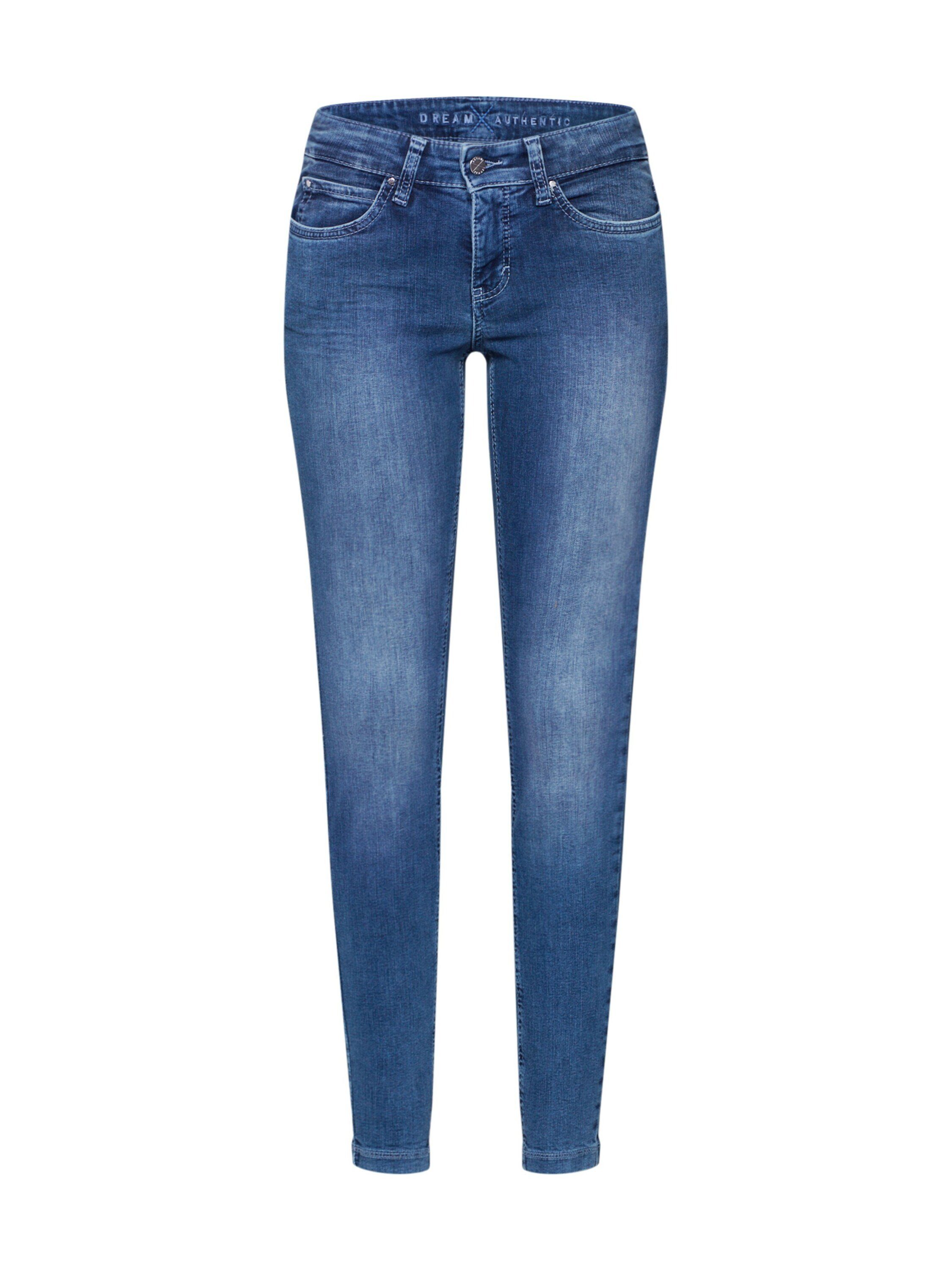 MAC Skinny-fit-Jeans Dream (1-tlg) Plain/ohne Details, Patches, Weiteres Detail authentic summer blue wash
