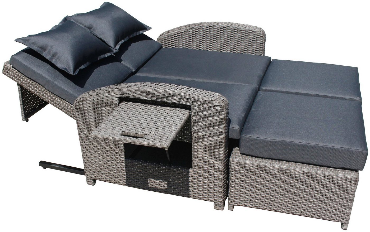 Garden Pleasure Loungesofa »NIZZA«, mit Liegefunktion-HomeTrends