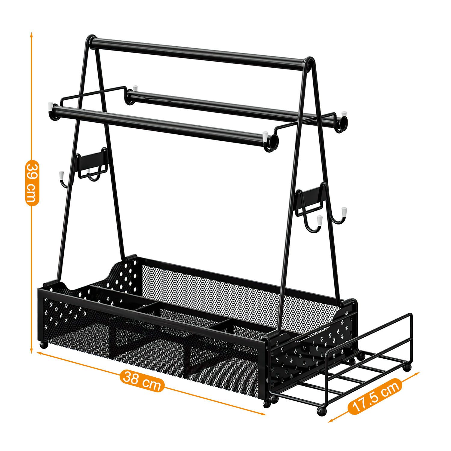 HEYHIPPO Besteckkorb Outdoor Camping Grill Handkorb, Gewürzregal,Grillbeste günstig online kaufen