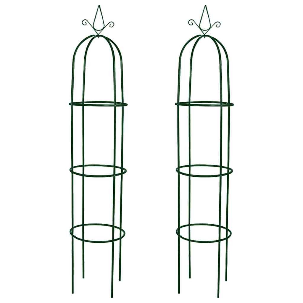 vidaXL Pergola Garten-Ranktürme 2 Stk., BxTxH: 38x38x190 cm