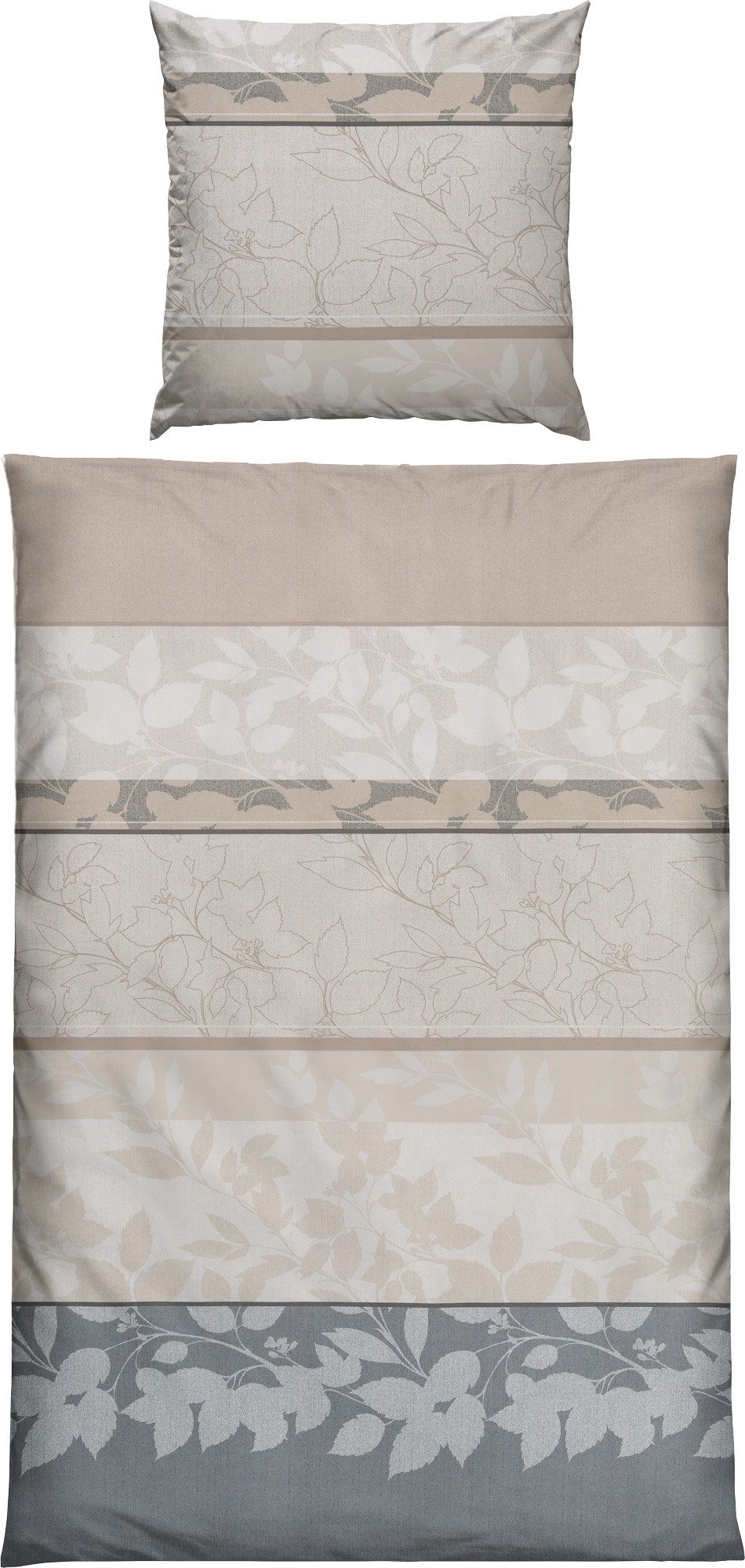 REDBEST Bettwäsche Bettwäsche, Polyester, Microfaser-Satin Streifen günstig online kaufen