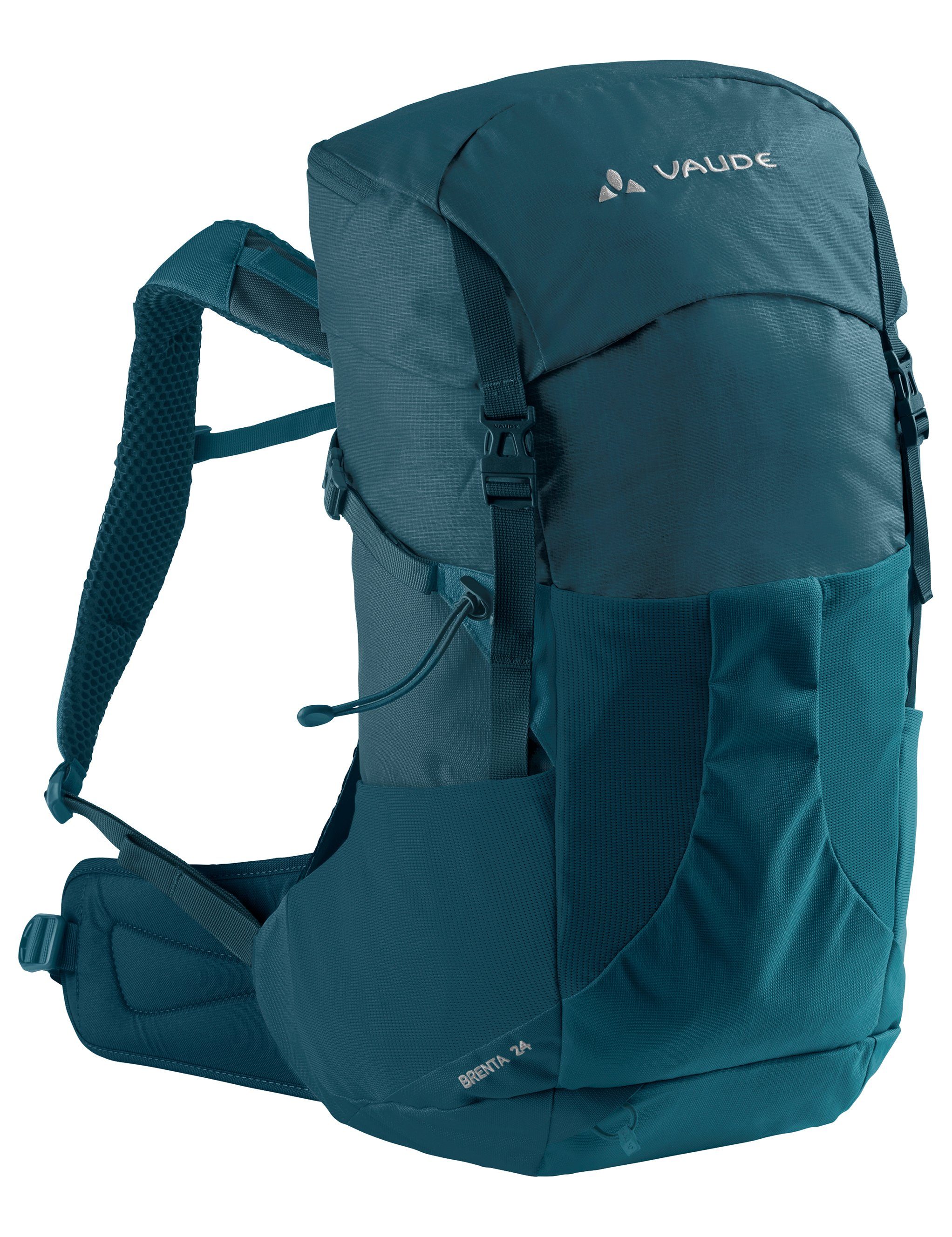 VAUDE Wanderrucksack Brenta 24 (Kein Set), Grüner Knopf blue sapphire