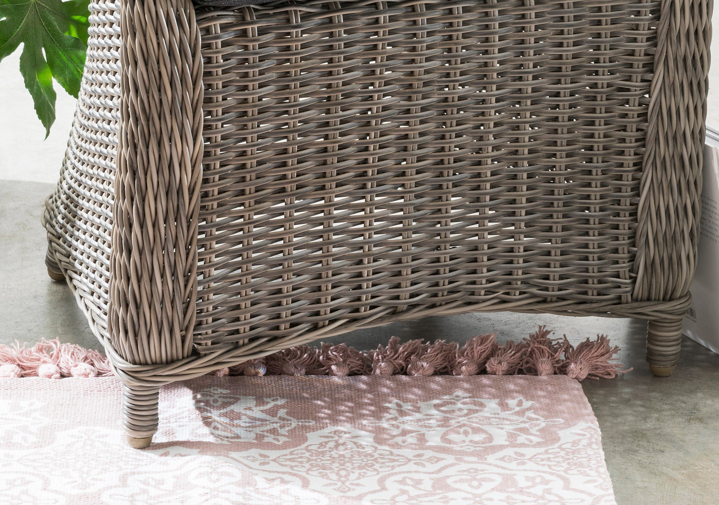 Destiny Gartensessel MALAGA (Set, 2-St), Aluminium, Polyrattan, inkl. Auflagen