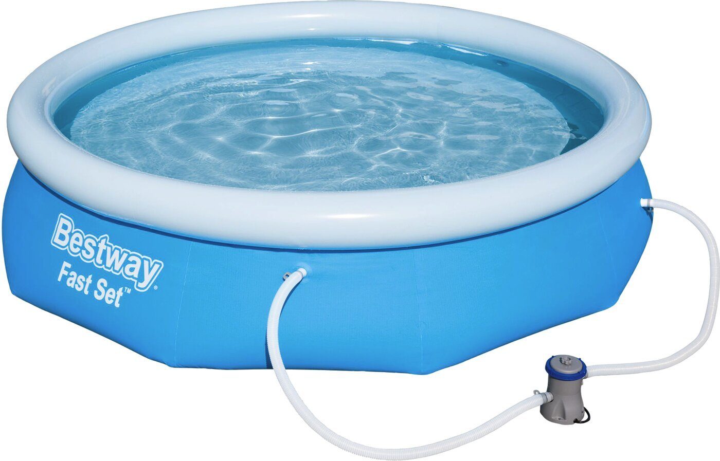 Bestway Rundpool FAST SET POOLSET, RUND, MIT FILTE