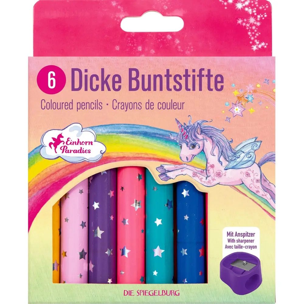 COPPENRATH DIE SPIEGELBURG Buntstift Dicke Buntstifte - Einhorn-Paradies