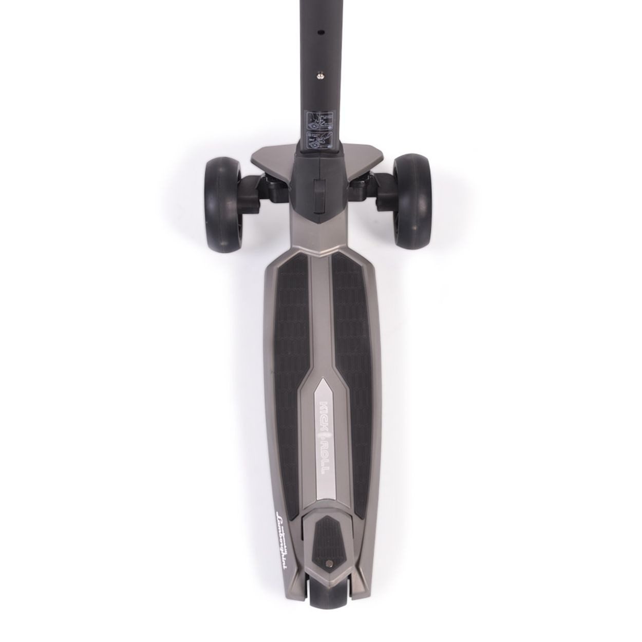 Byox Cityroller Kinderroller Lamborghini 3 Räder, klappbar PU-Räder ABEC-7 LED-Räder Bremse