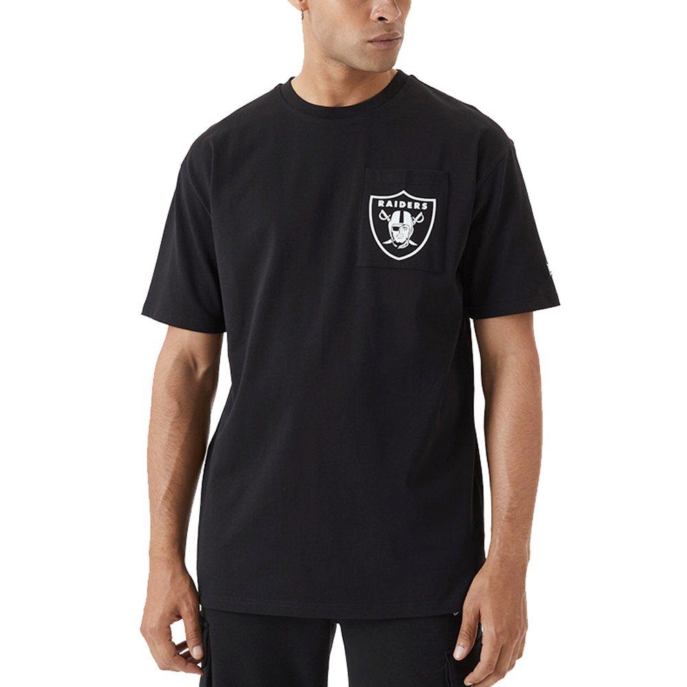 New Era Print-Shirt Logo NFL Las Vegas Raiders