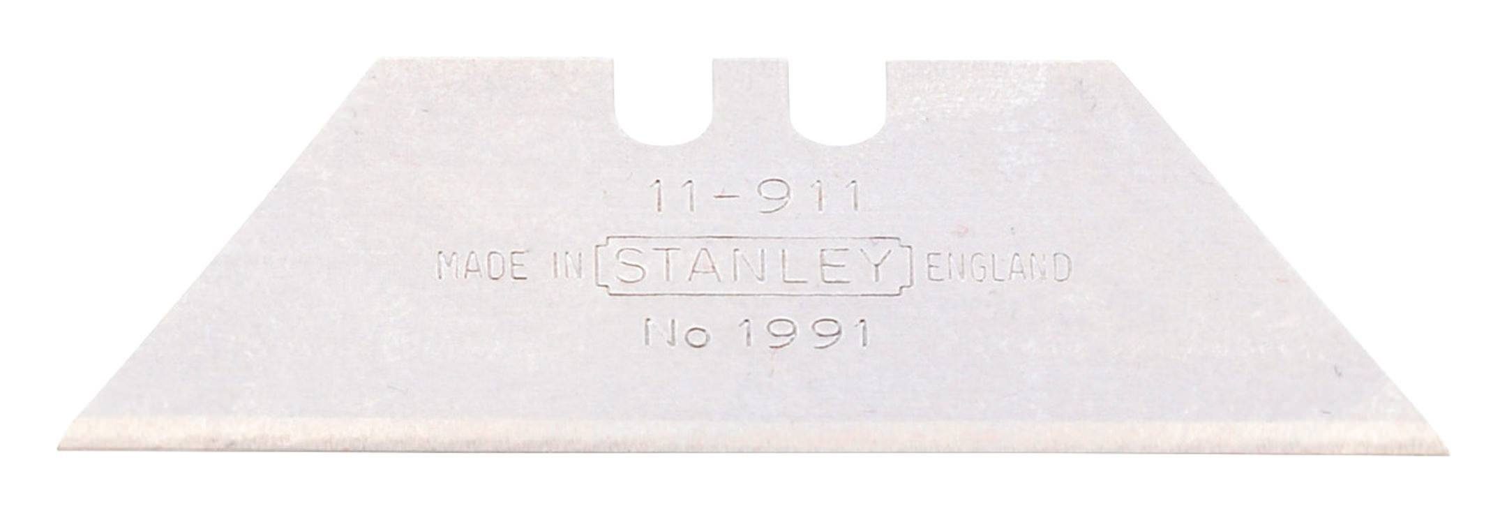 STANLEY Cuttermesser, Klinge: 1.9 cm, (10 Stück), Trapezklinge a Nr. 2-11-911