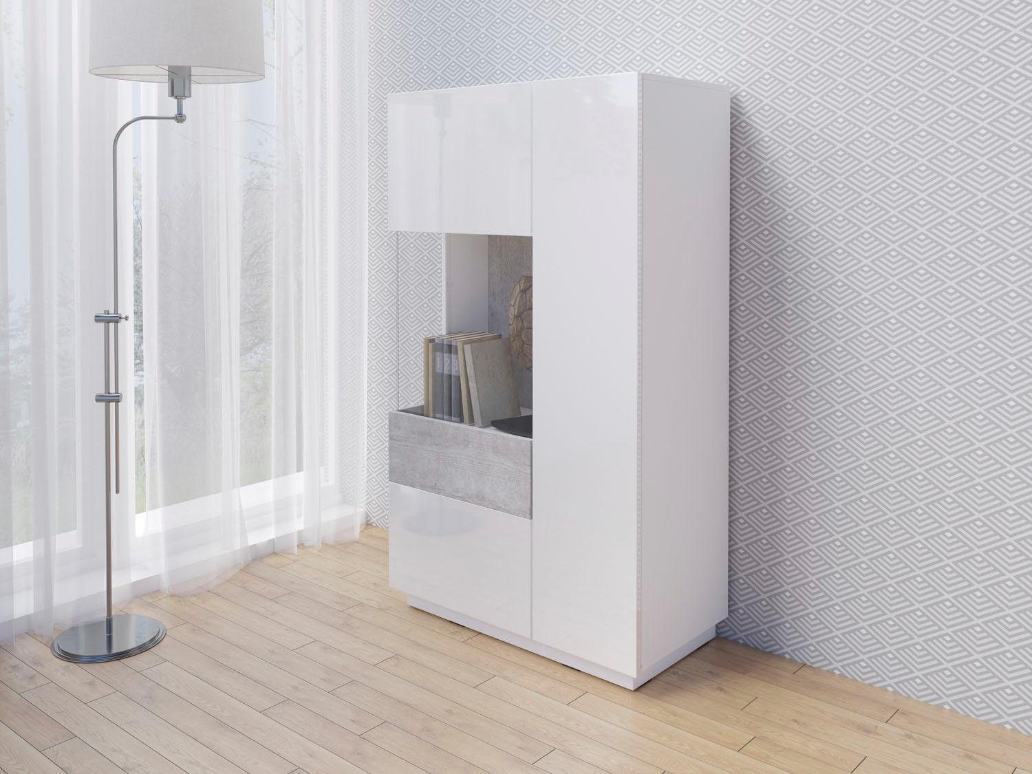 INOSIGN Vitrine SILKE Höhe 138,5 cm günstig online kaufen