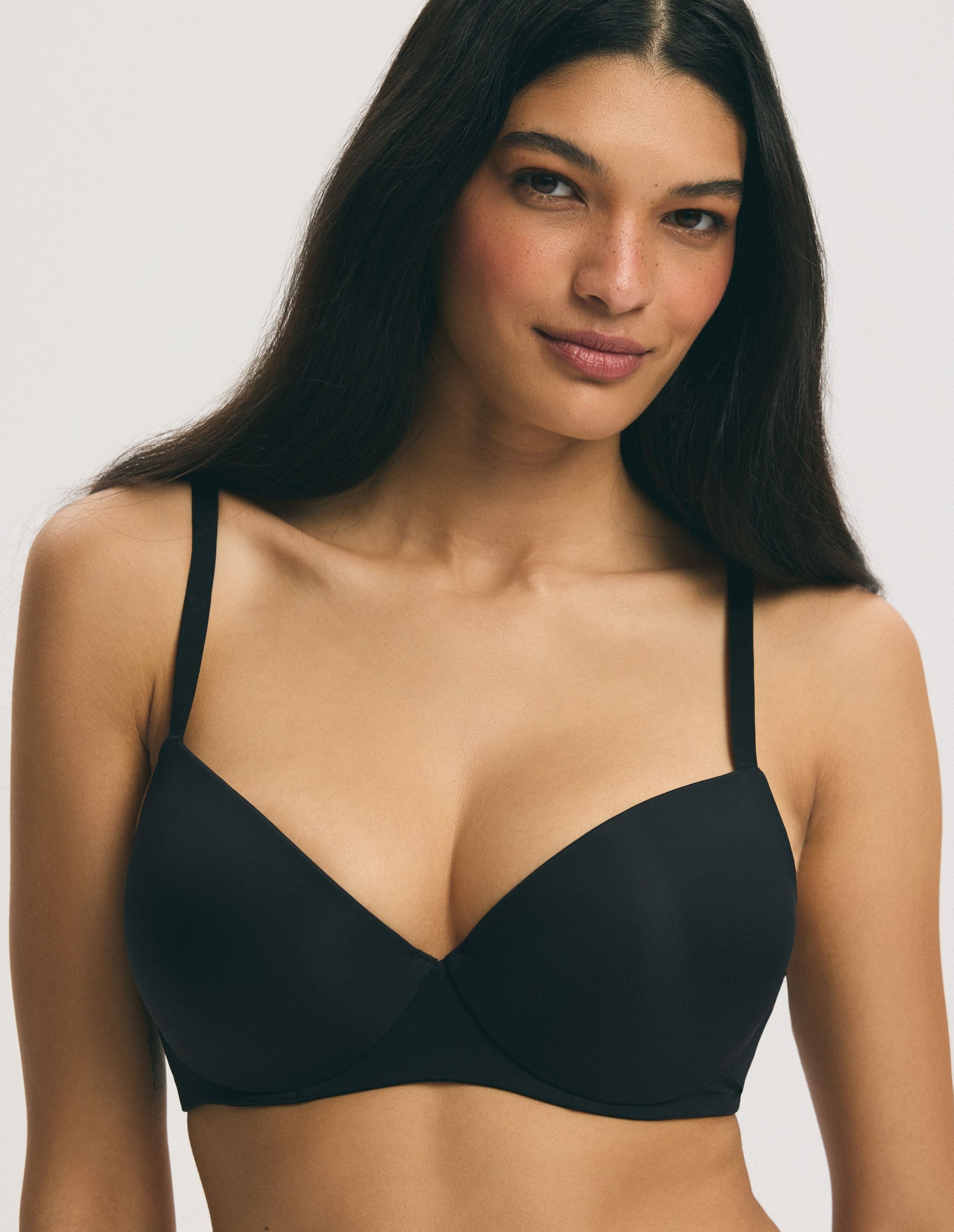 ESOTIQ Push-up-BH Push-up-BH Kassidy, glatte T-Shirt-Cups, herausnehmbare Polster