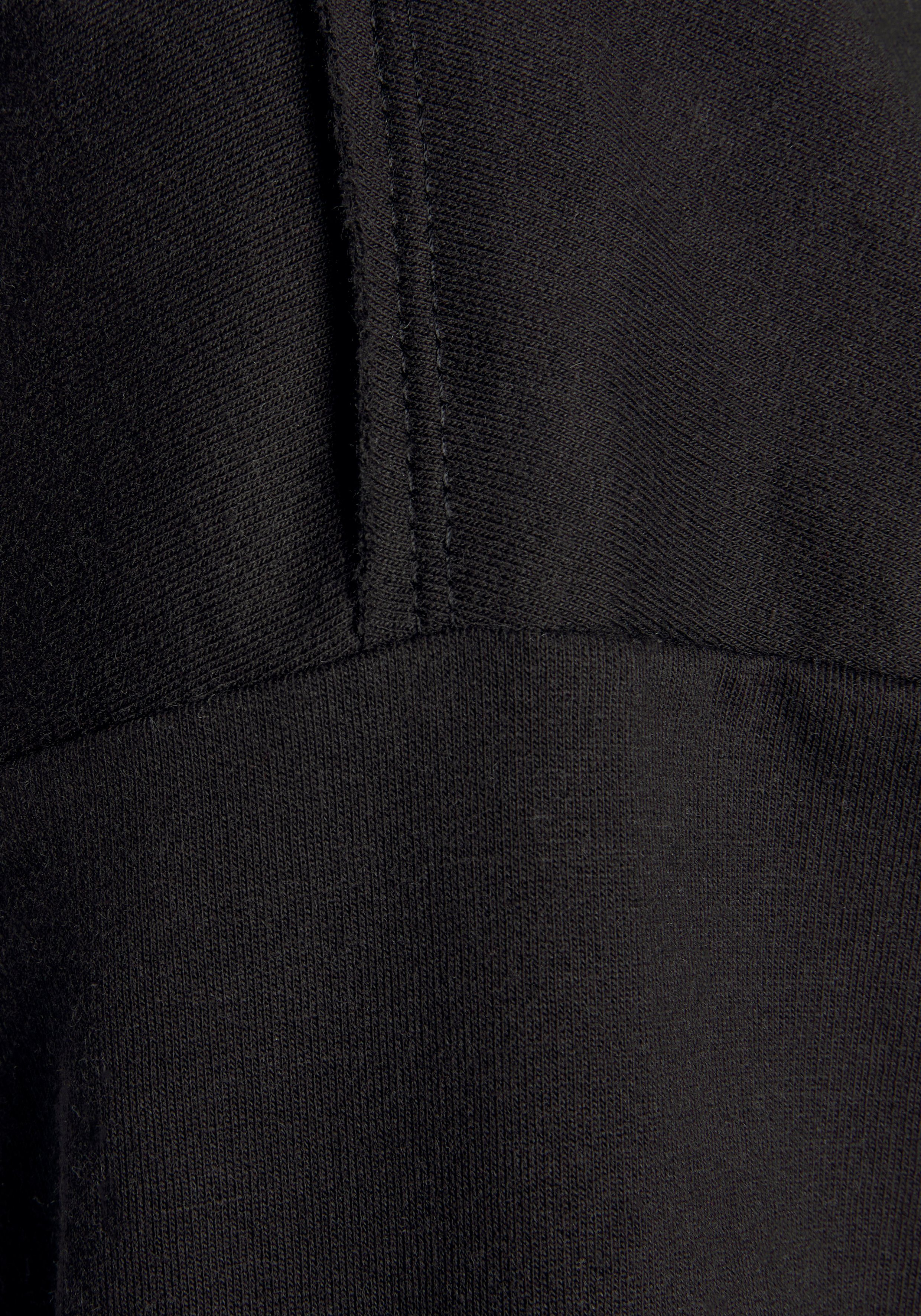 LASCANA Sweatshirt Langarmshirt in locker sitzendem Schnitt, Loungewear