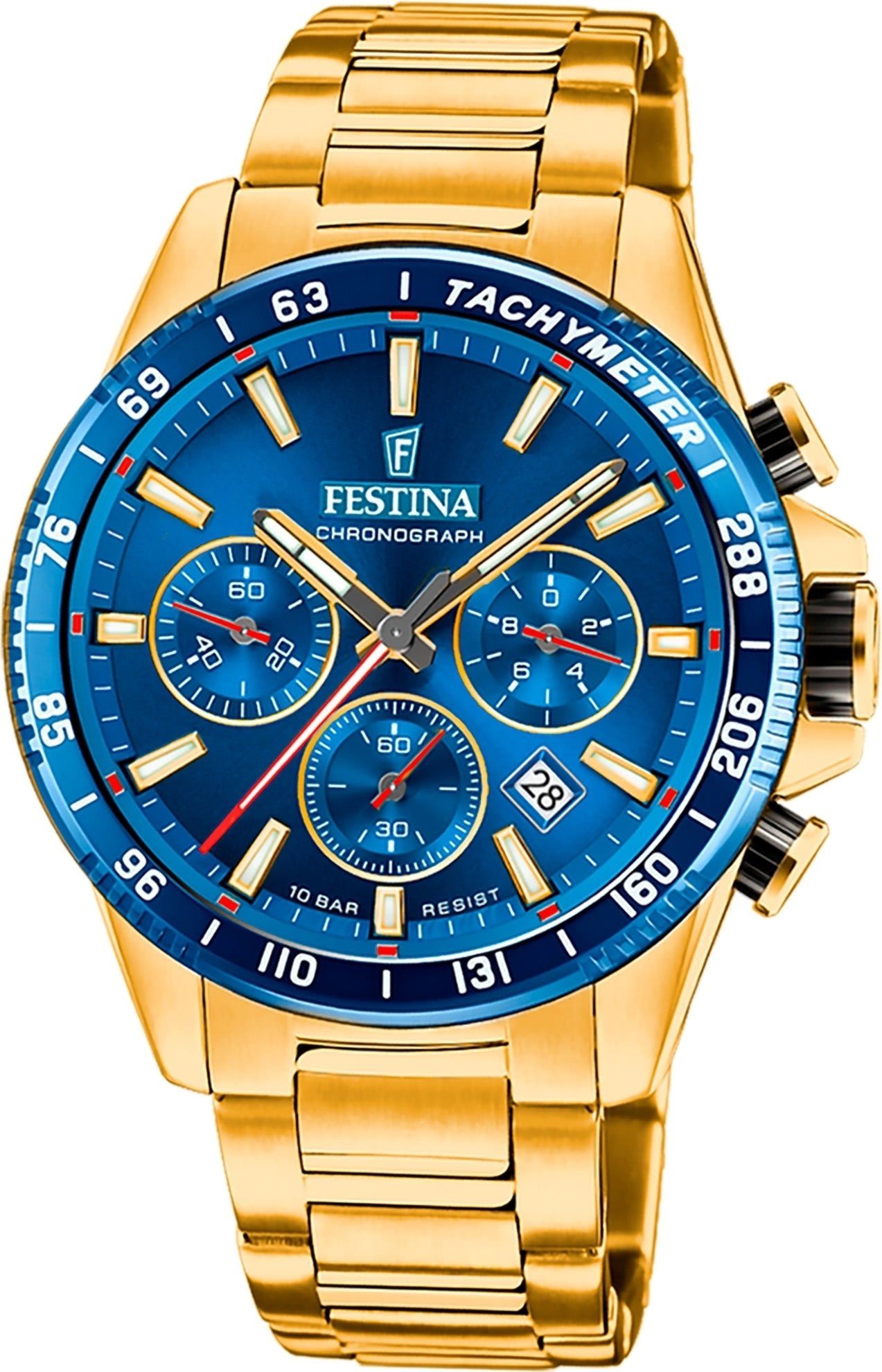 Festina Chronograph Festina Herrenuhr Timeless Chronograph, günstig online kaufen