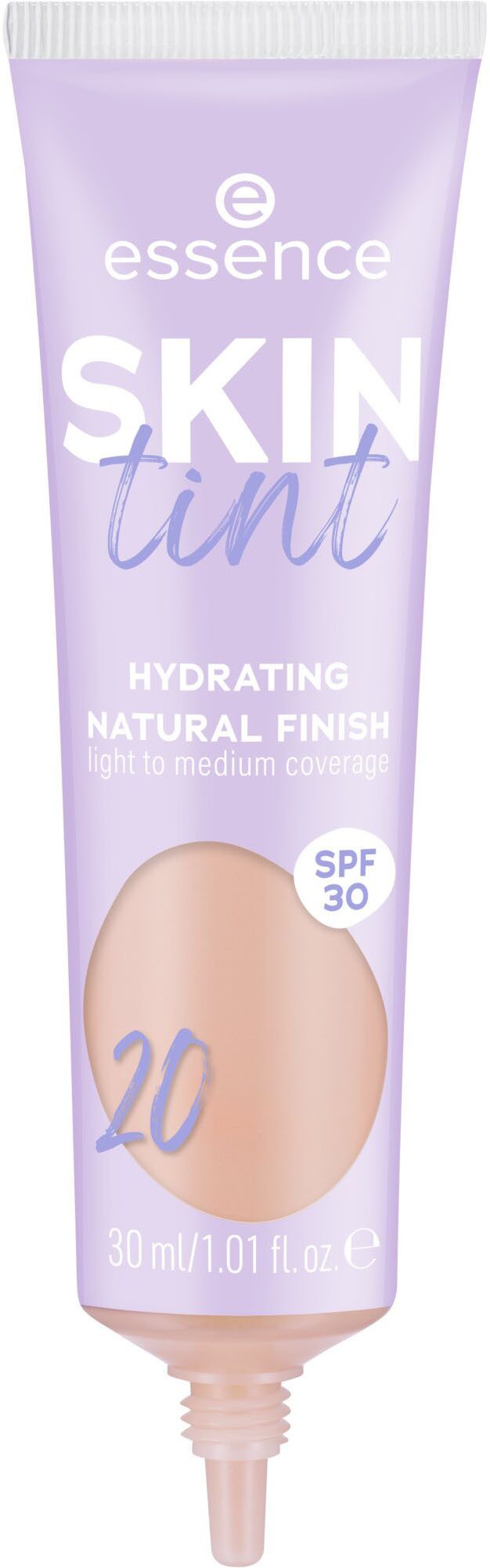 Essence Foundation SKIN tint, 3er Pack, mit veganen Inhaltsstoffen