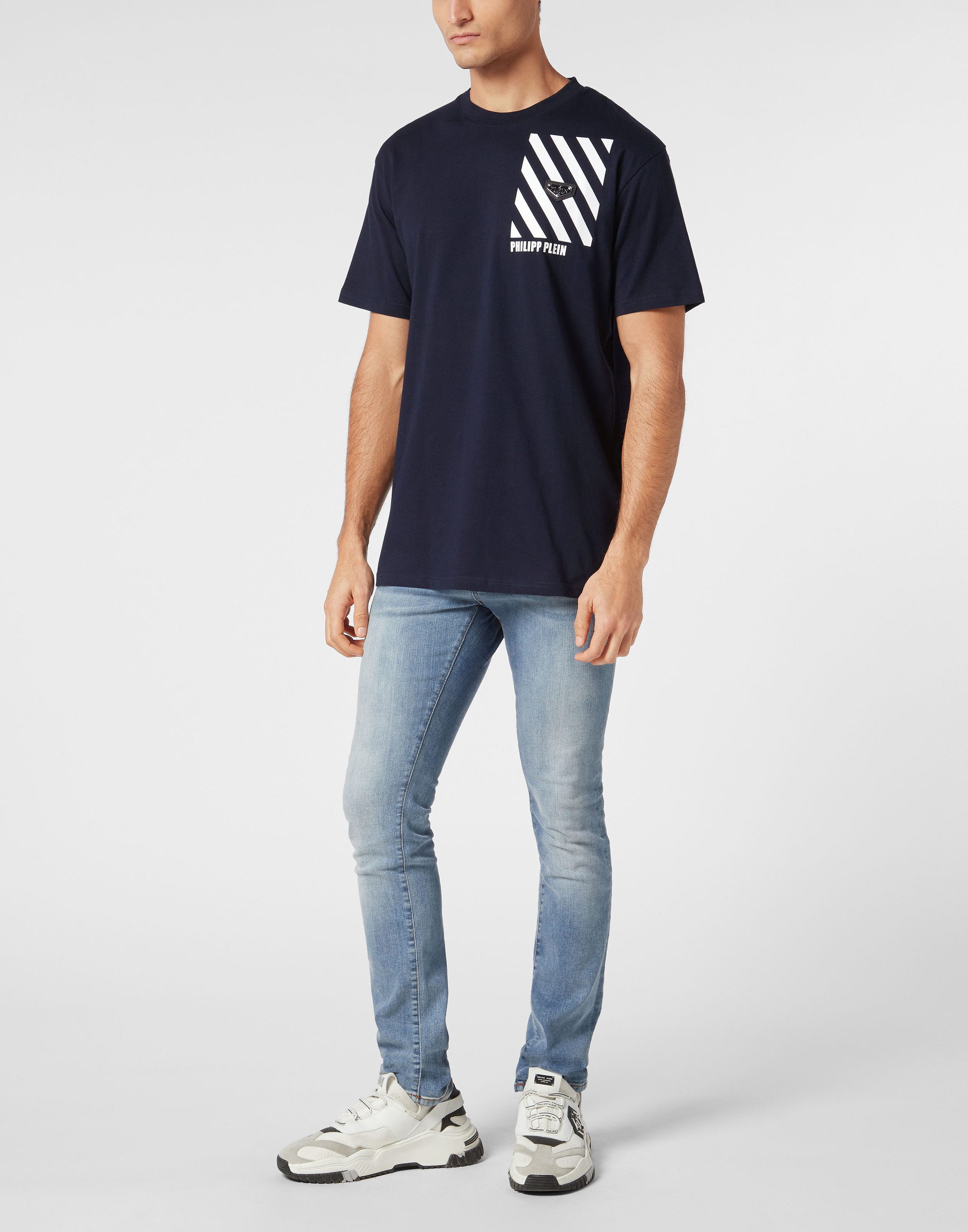 PHILIPP PLEIN T-Shirt Kurzarm-Rundhals-T-Shirt