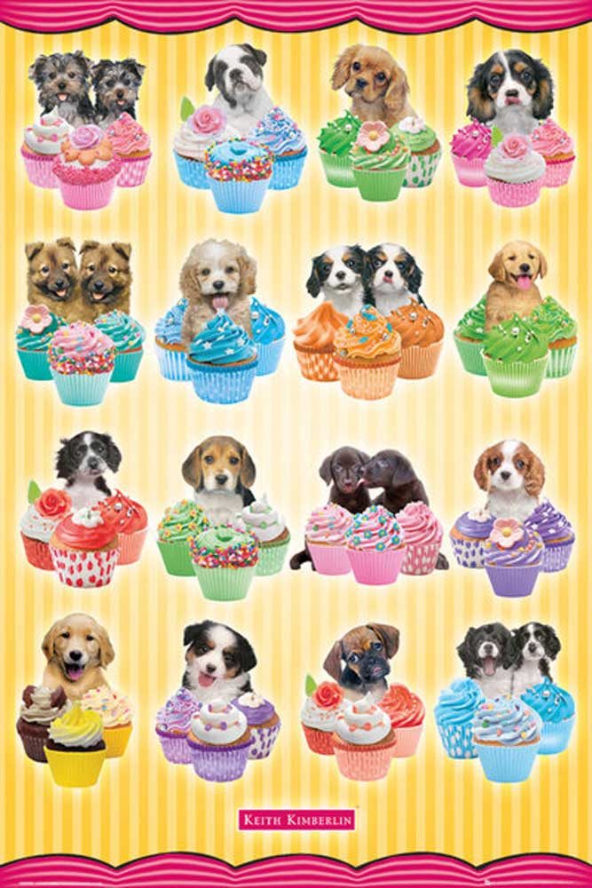 Poster Kimberlin, Keith - Poster - Puppies Cupcakes