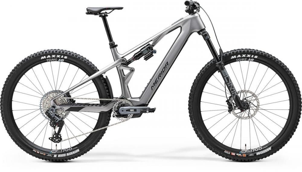 Merida S-Pedelec Merida eONE-SIXTY SL 8000 I1 glossy L Grau - leistungsstarkes E-MTB fü