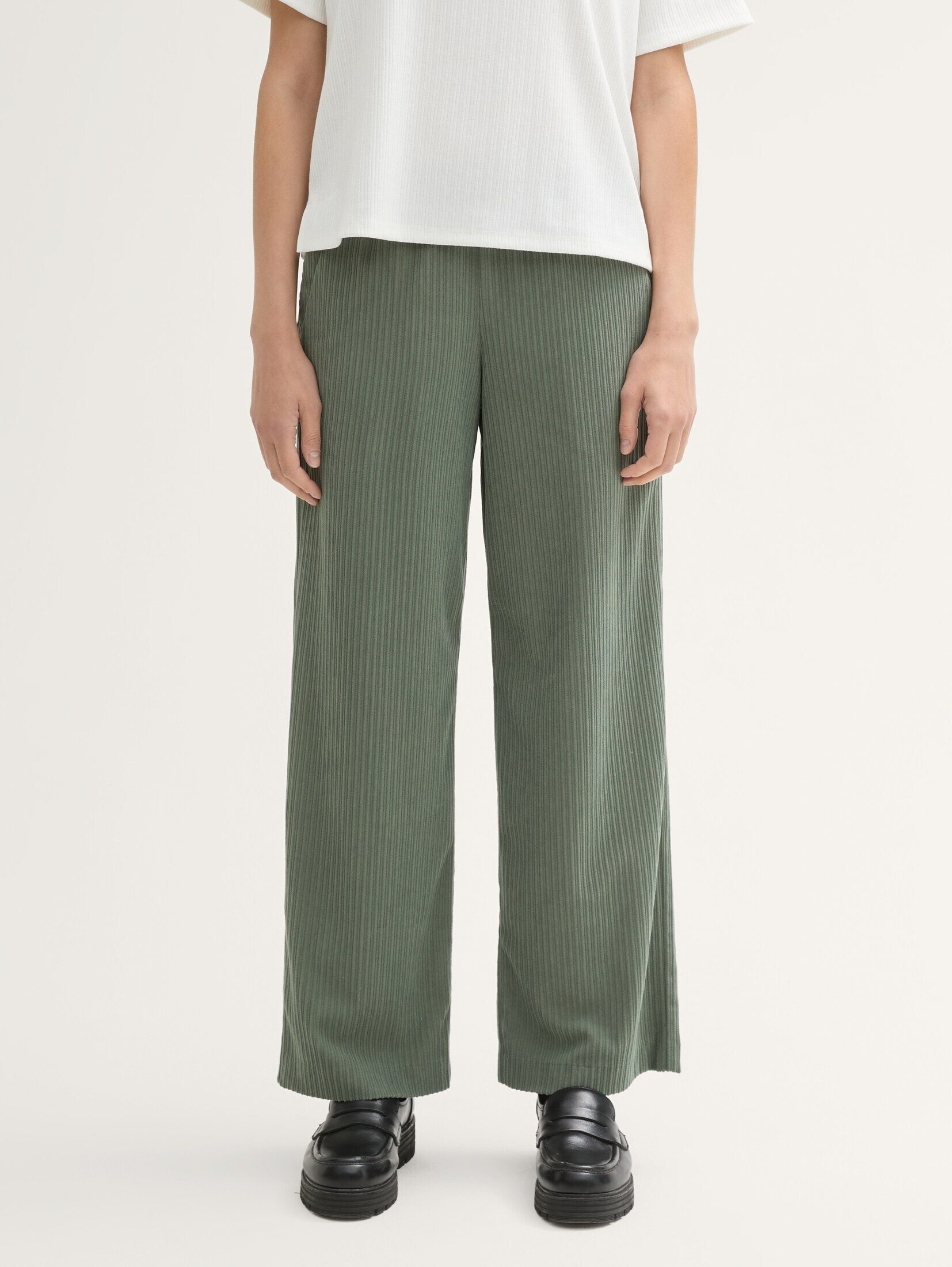 TOM TAILOR Stoffhose Cord Loose Fit günstig online kaufen