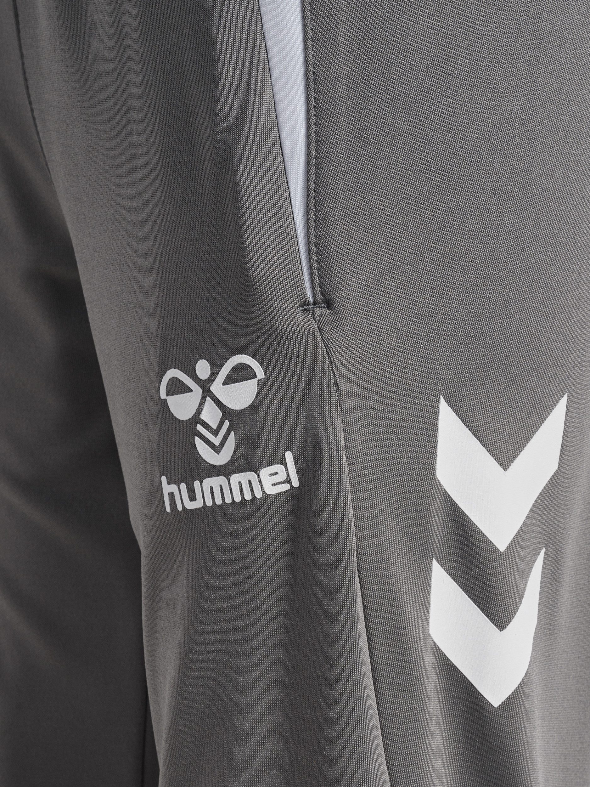 hummel Trainingshose HMLLEAD 2.0 TRAINING PANTS KIDS mit Kordelzug in der Taille, schnell trocknend, reguläre Passform