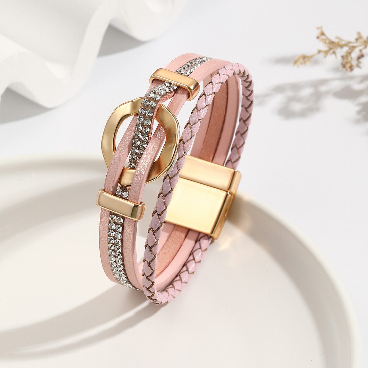 KARMA Wickelarmband Wickelarmband vers. Farben PU günstig online kaufen