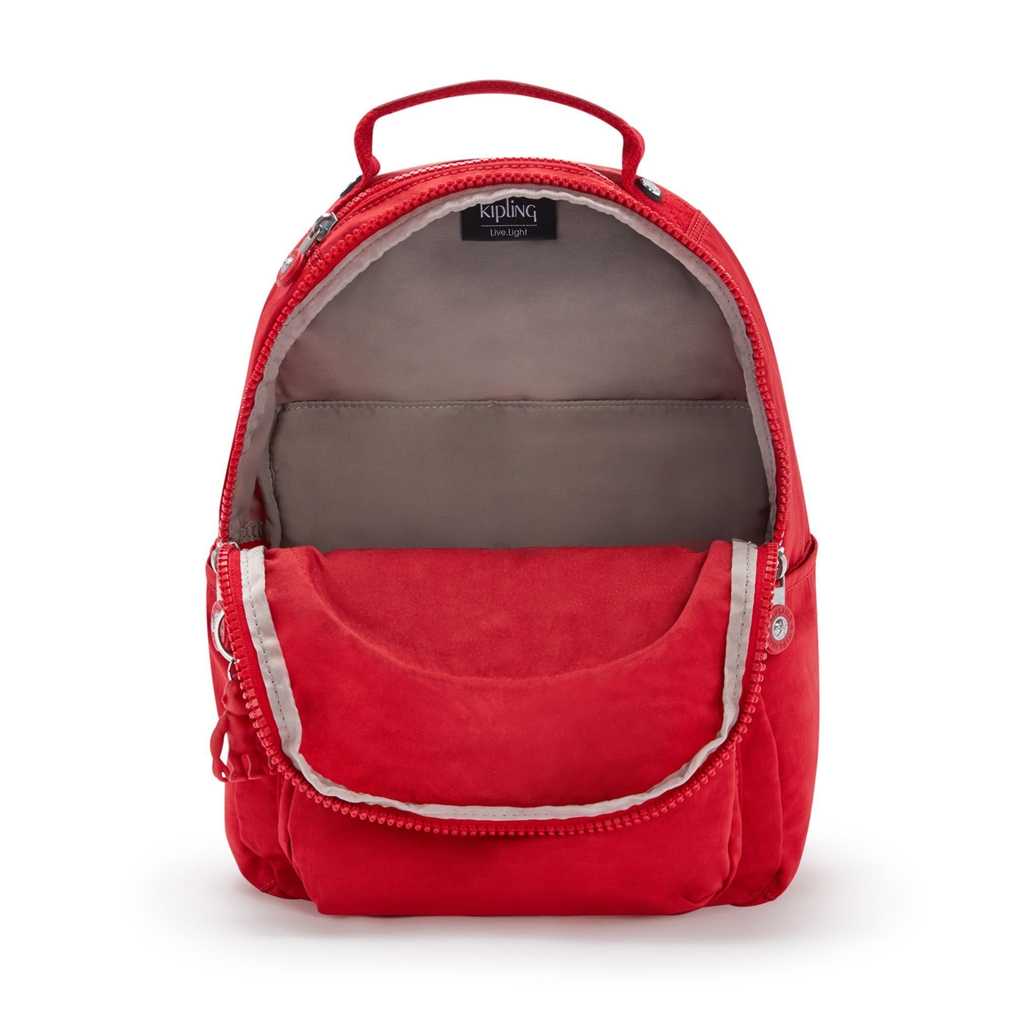 KIPLING Daypack Basic, Rouge Polyamid Red