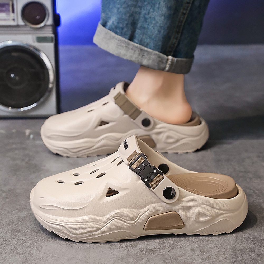 HUSK'SWARE Bequeme Gartenschuhe mit Schnalle Clog (Verstellbarer Fersenriemen mit Schnalle, Vielseitig einsetzbar) Stylisches und sportliches Design Stoßdämpfen – Bild 4 von 5