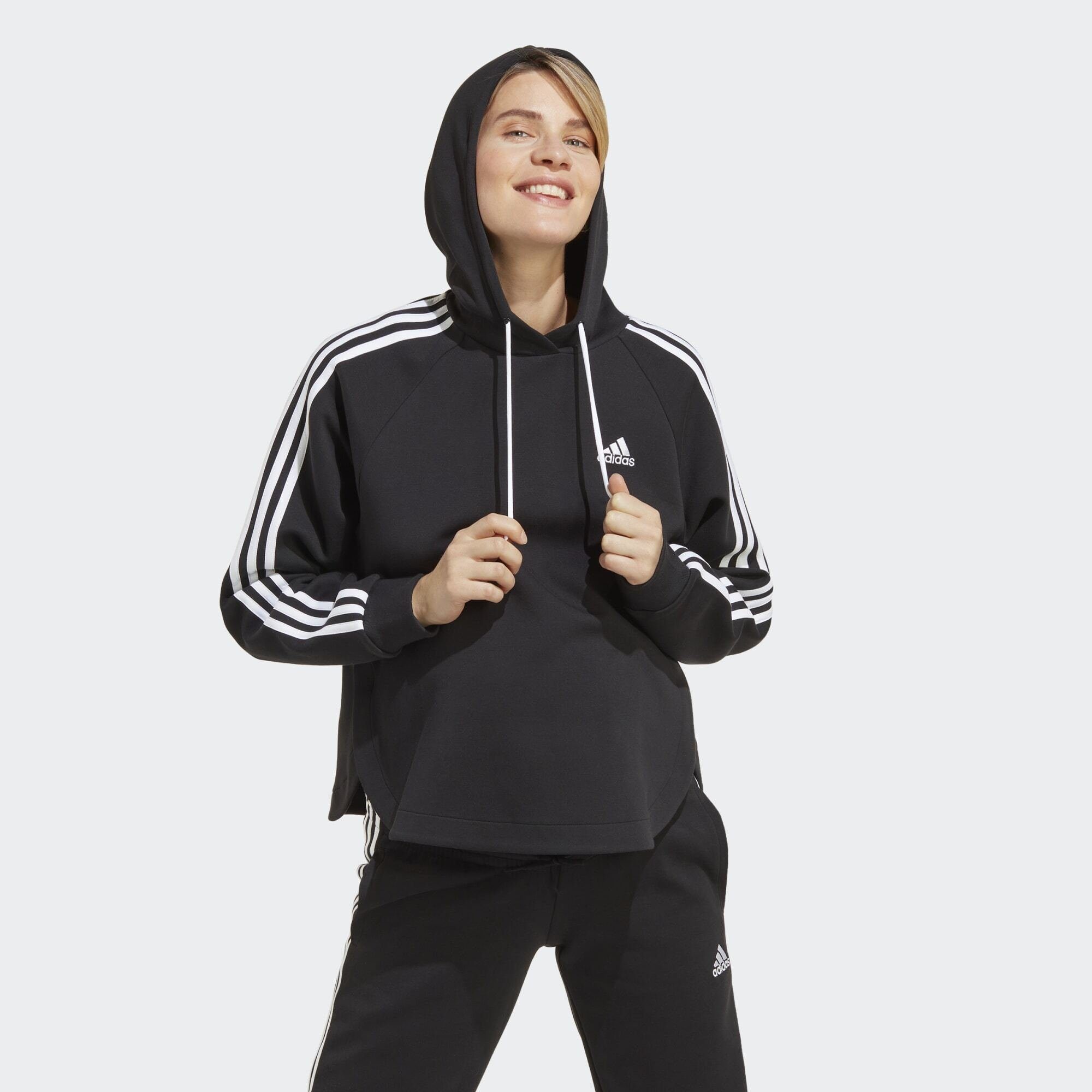 adidas Sportswear Schwimmbrille MATERNITY OVER-THE-HEAD HOODIE – UMSTANDSMODE Black / White