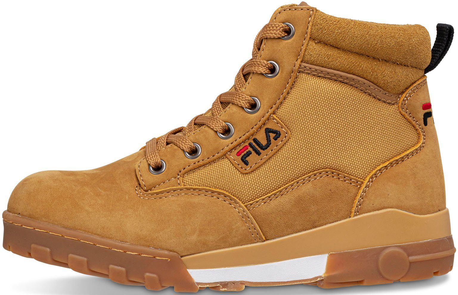 mid Schnürboots II wmn Fila GRUNGE braun