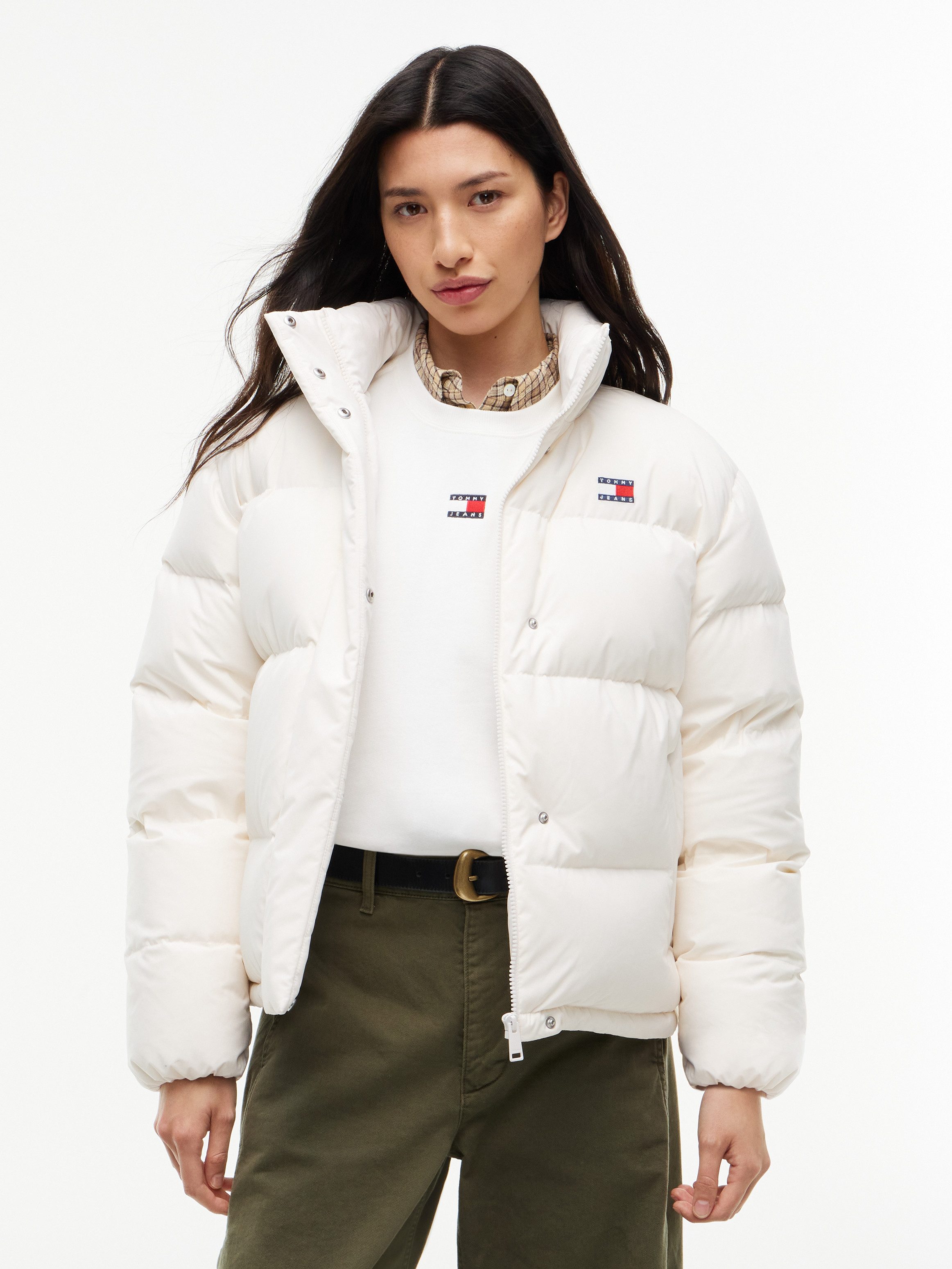 Tommy Jeans Steppjacke TJW ALASKA PUFFER EXT Kunstfaser