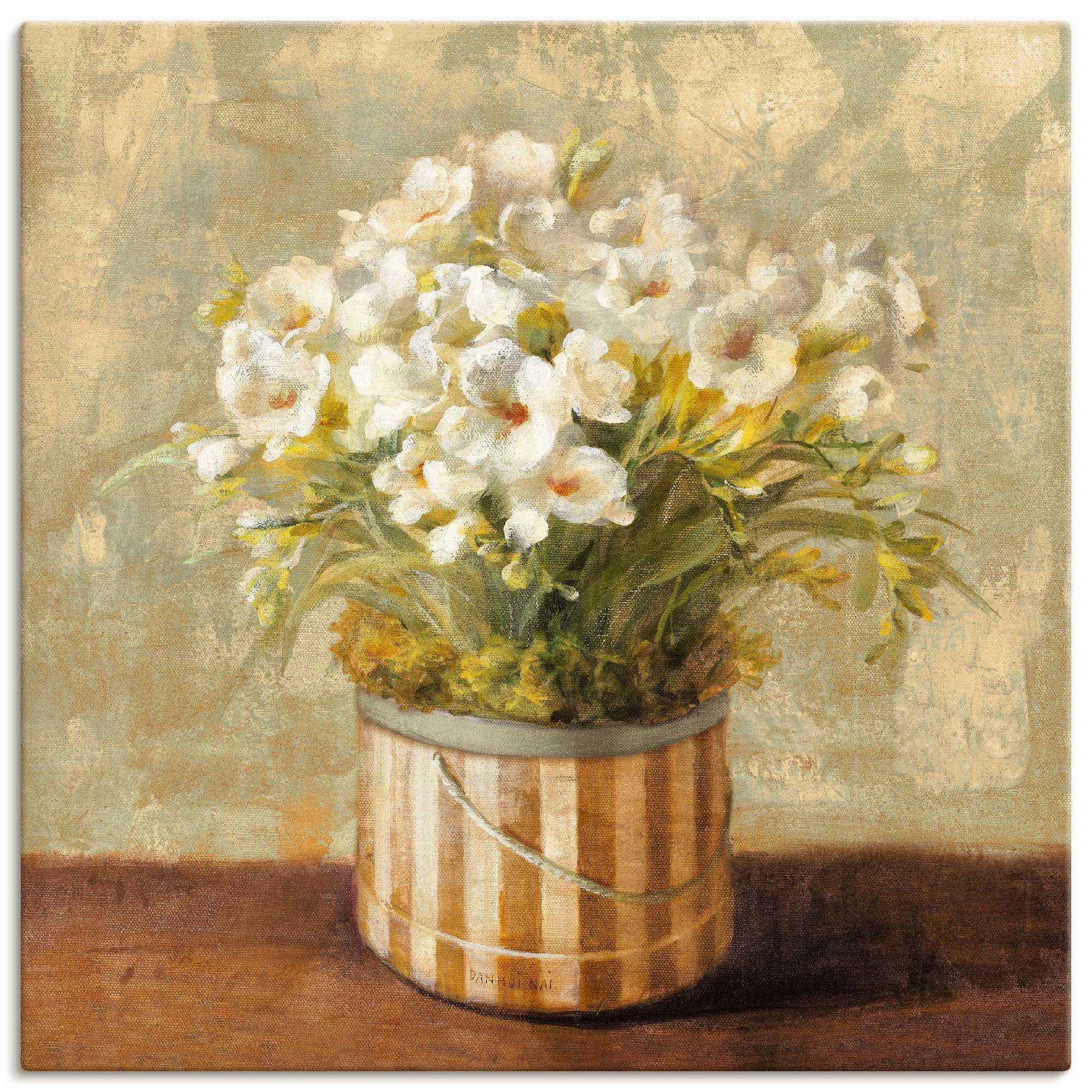 Artland Wandbild Fresien, Blumen (1 St), als Leinwandbild, Плакат in verschied. Größen