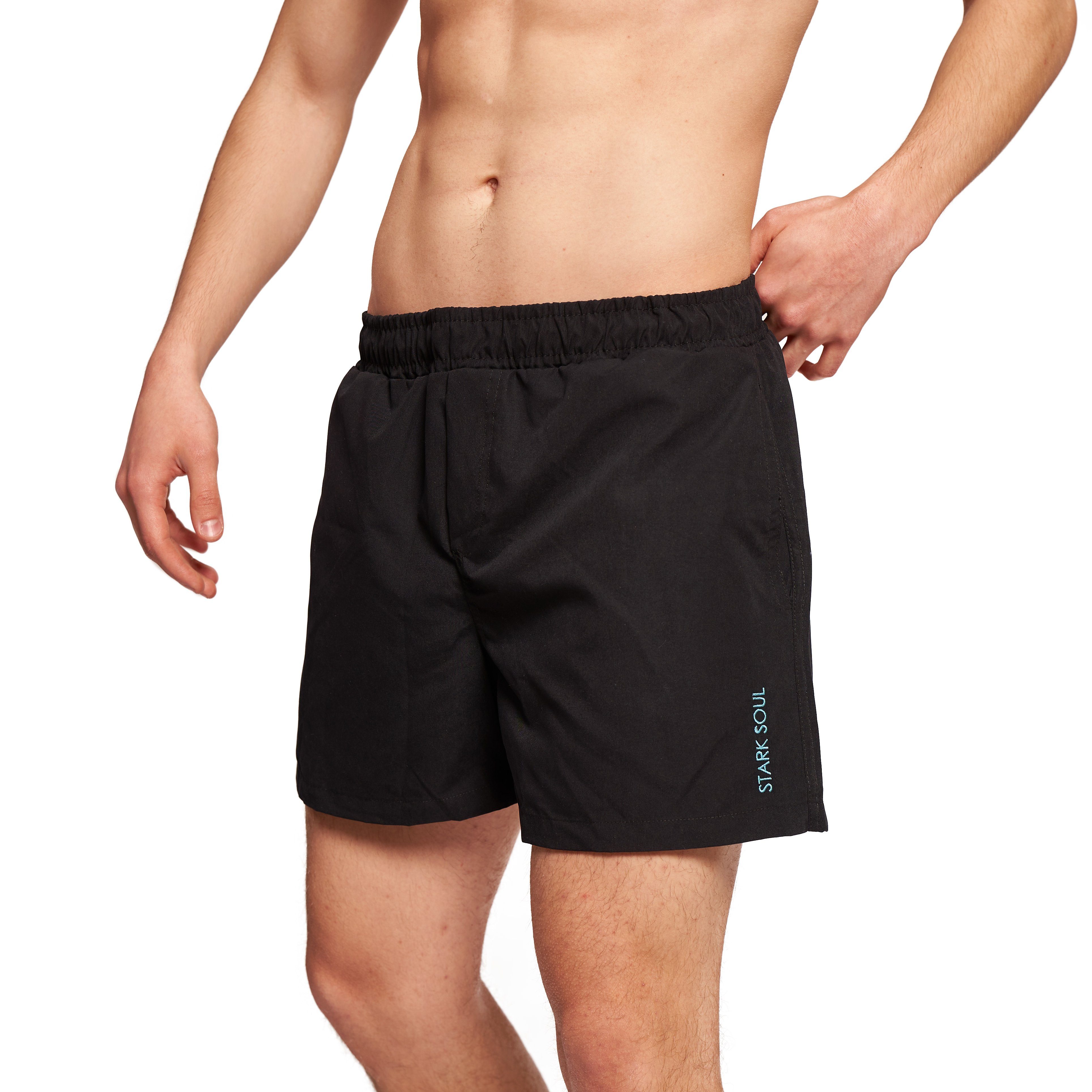 Taschen mit Kordelzug Schwarz Soul® Badeshorts Badeshorts Stark und