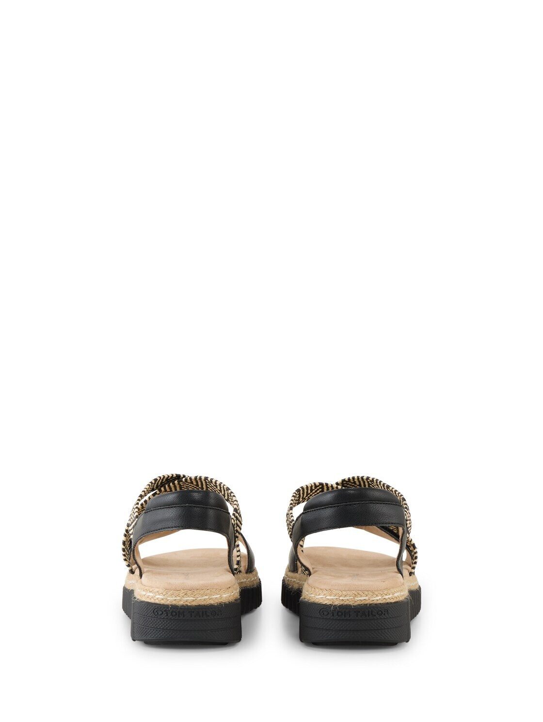 TOM TAILOR Shoes Licence Sandale (1-tlg) Sandalen mit Flecht-Detail