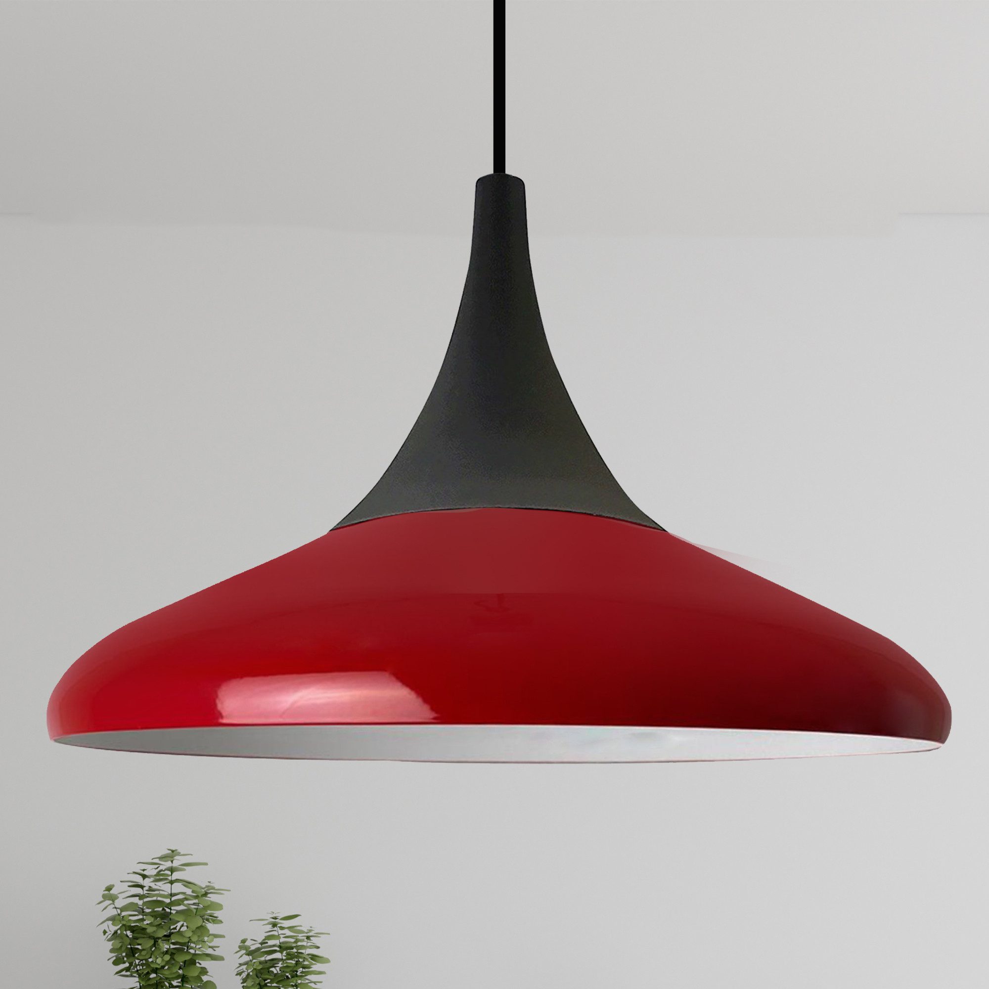 Bamyum Pendelleuchte Pendelleuchte Paladin Metall Ø35cm, Modern Hängelampe, günstig online kaufen