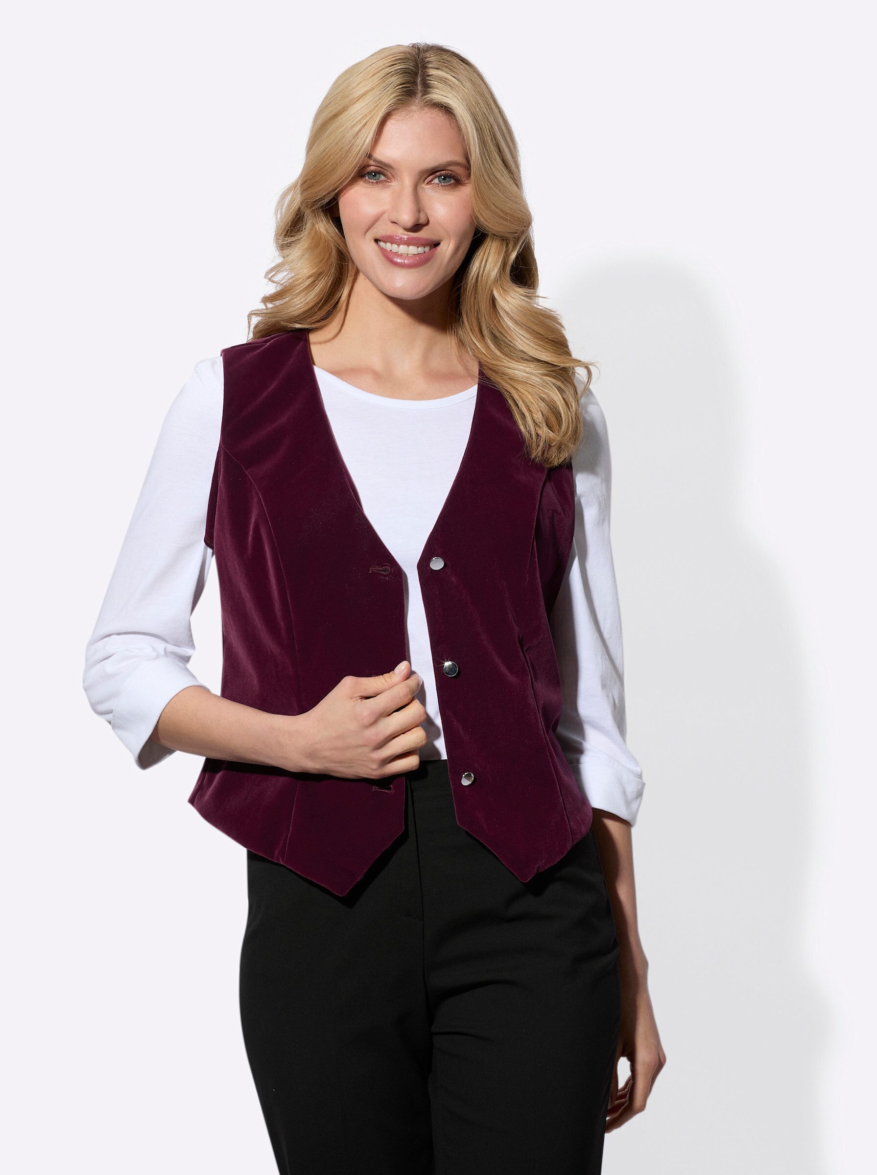 Sieh an! Jerseyweste Weste . günstig online kaufen