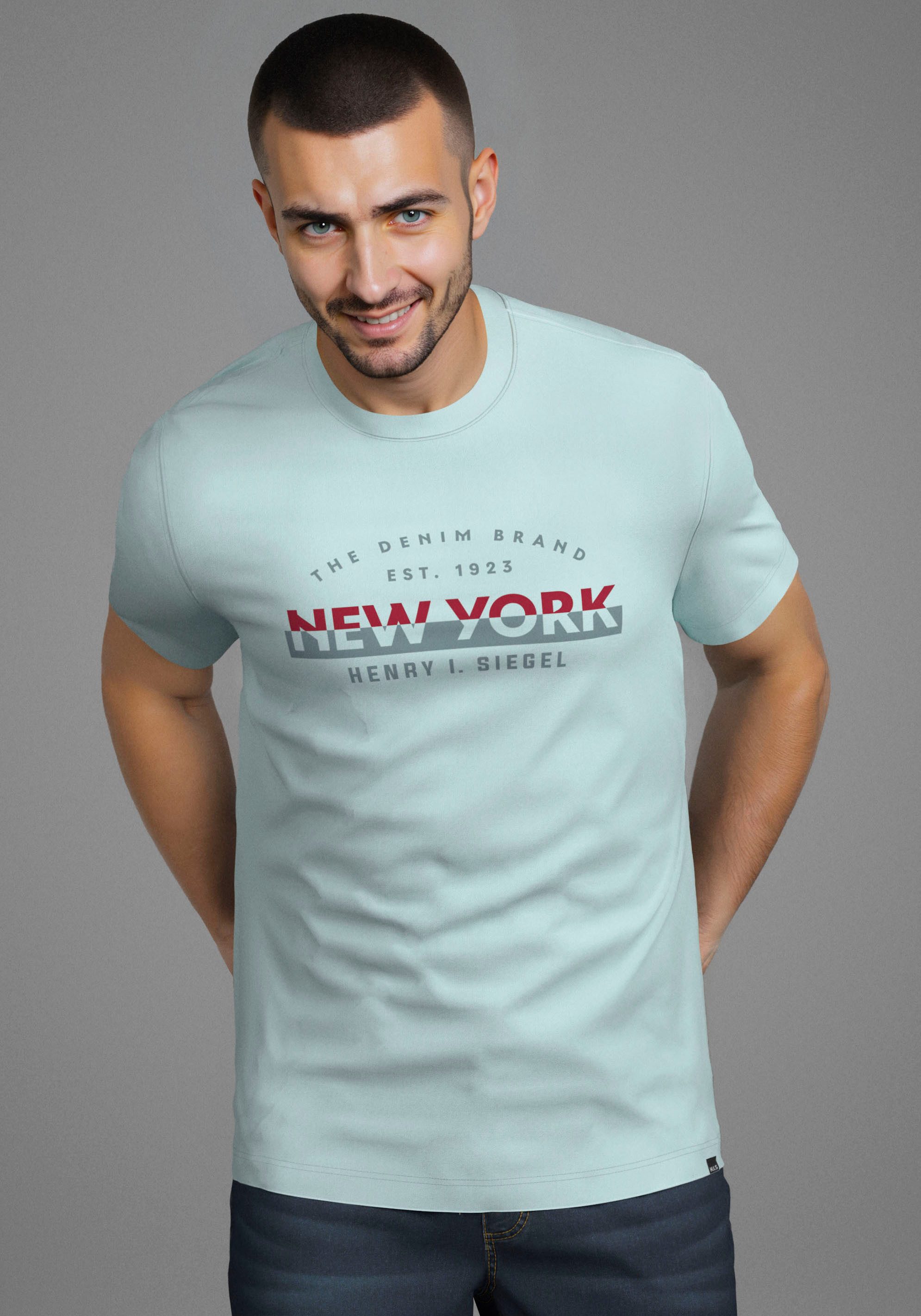 H.I.S Rundhalsshirt Neue Kollektion! mit Print günstig online kaufen