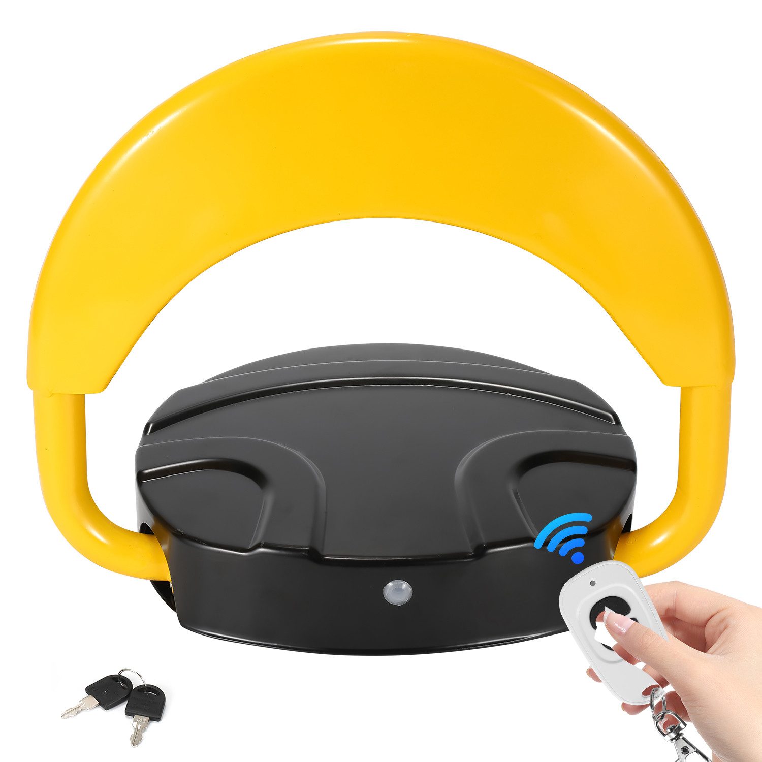 Clanmacy Ограничительные столбики Parkplatzsperre Fernbedienung Bodenhülse abschließbar