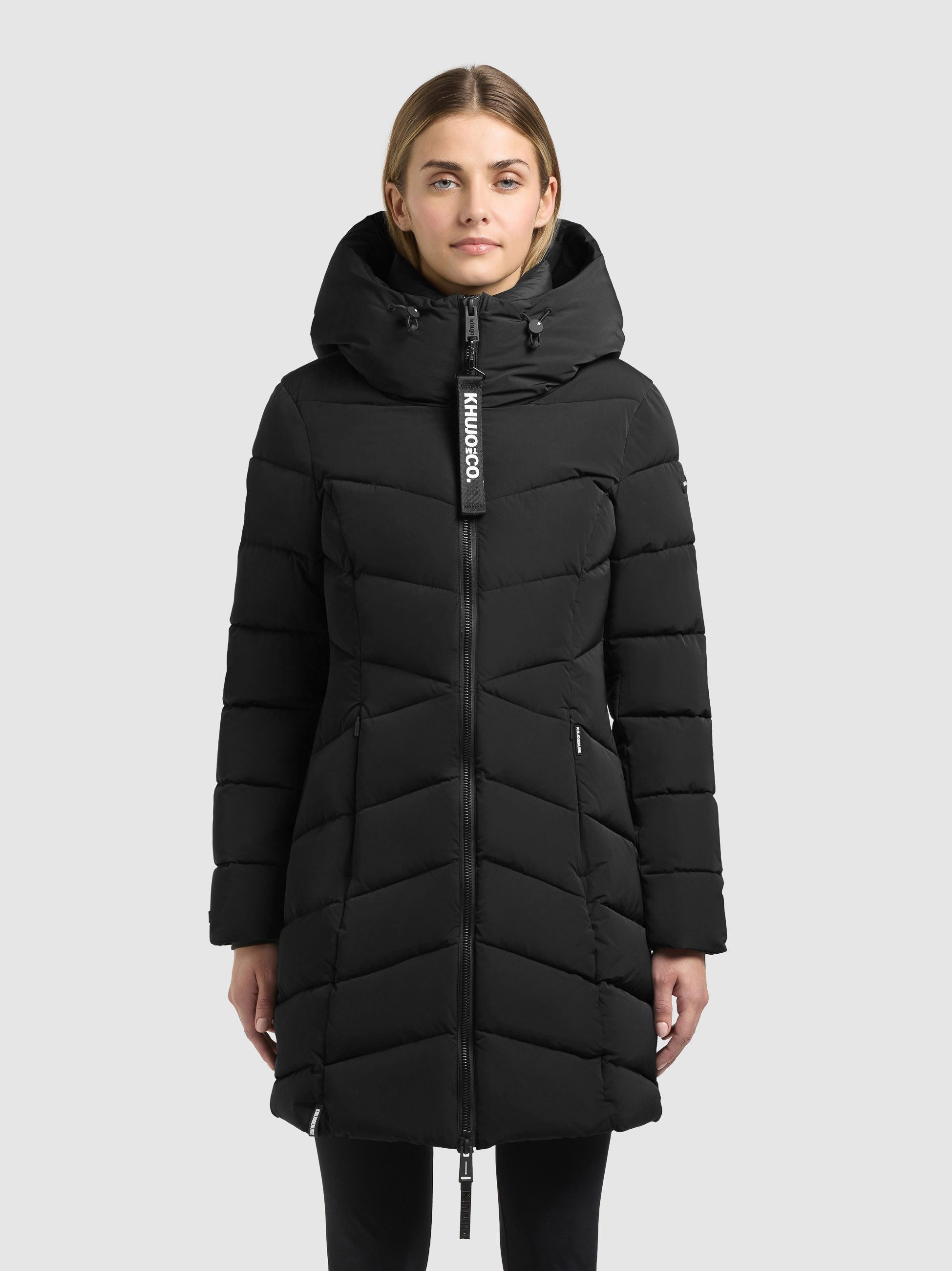 khujo Steppmantel KIERA mit Wiener Naht