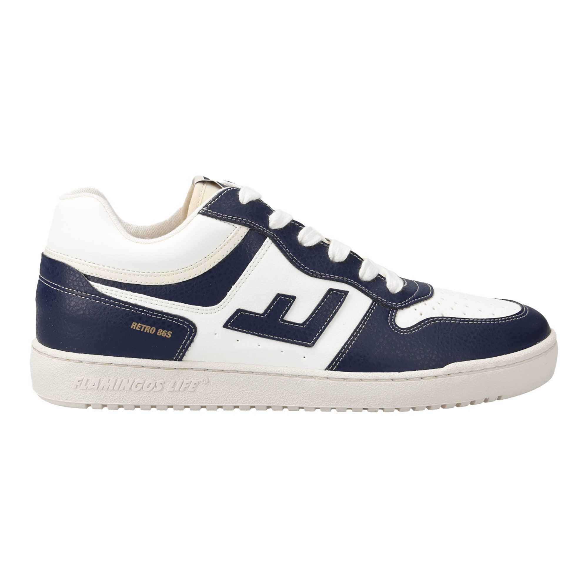 Flamingos Life Flamingos' Life RETRO 86s, Sneaker, Weiß, Herren Sneaker