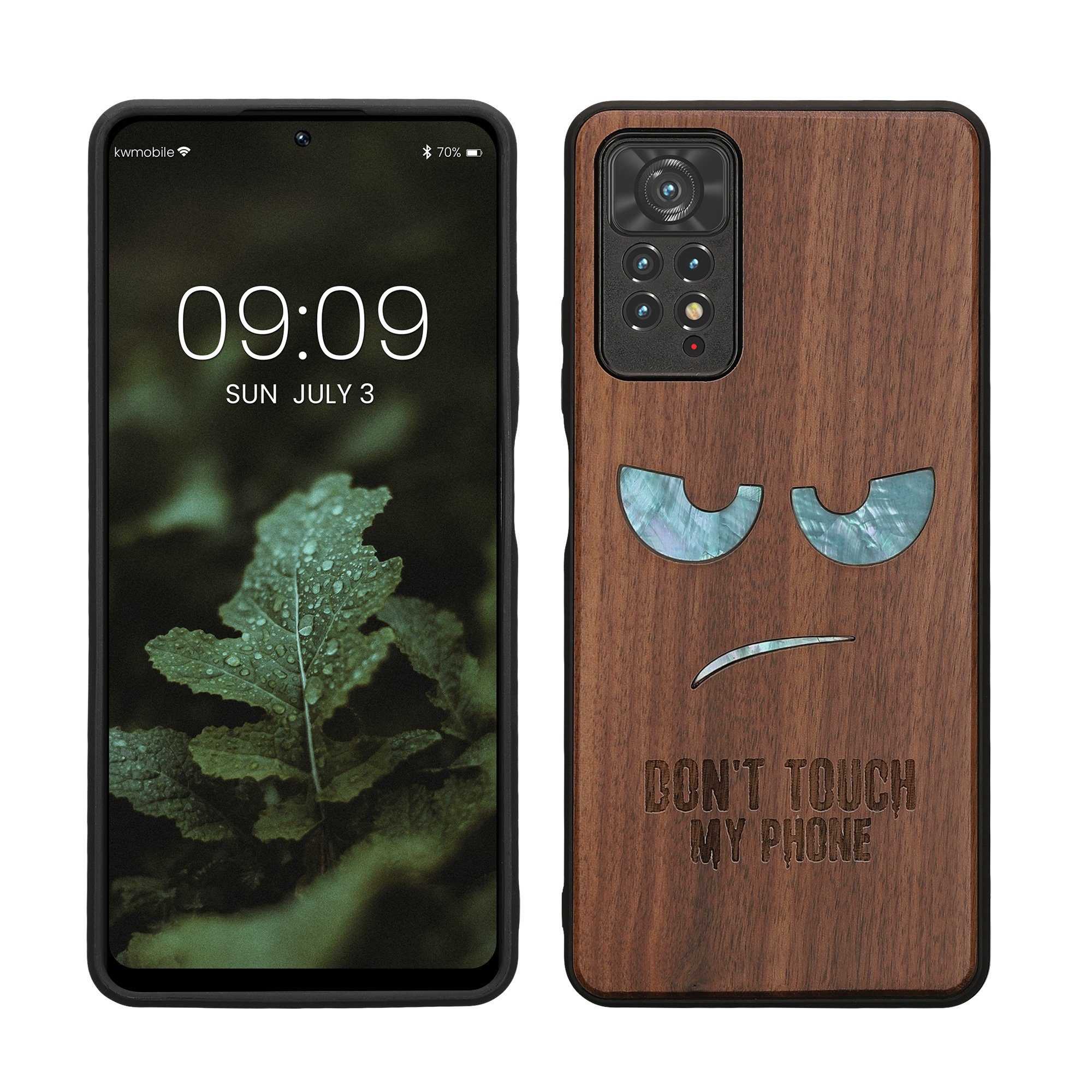 kwmobile Handyhülle Hülle für Xiaomi Redmi Note 11 Pro / (5G), Handyhülle TPU Cover Bumper Case