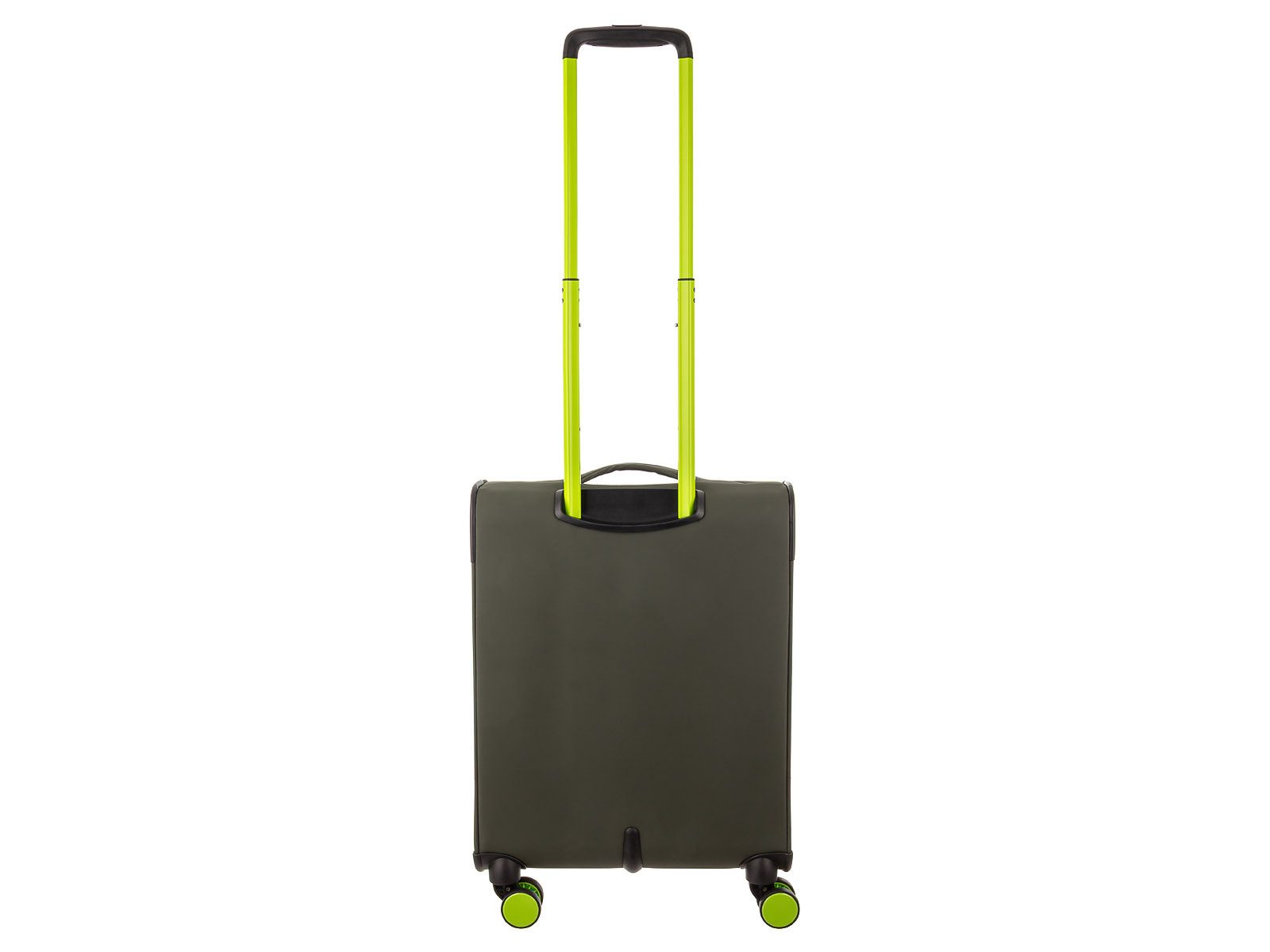 Franky Weichgepäck-Trolley Koffer Gr. S Reisegepäck T27-B Spinner 55er mit Dehnfalte, 4 Doppellenkrollen Rollen, Dehnfalte TSA Schloss