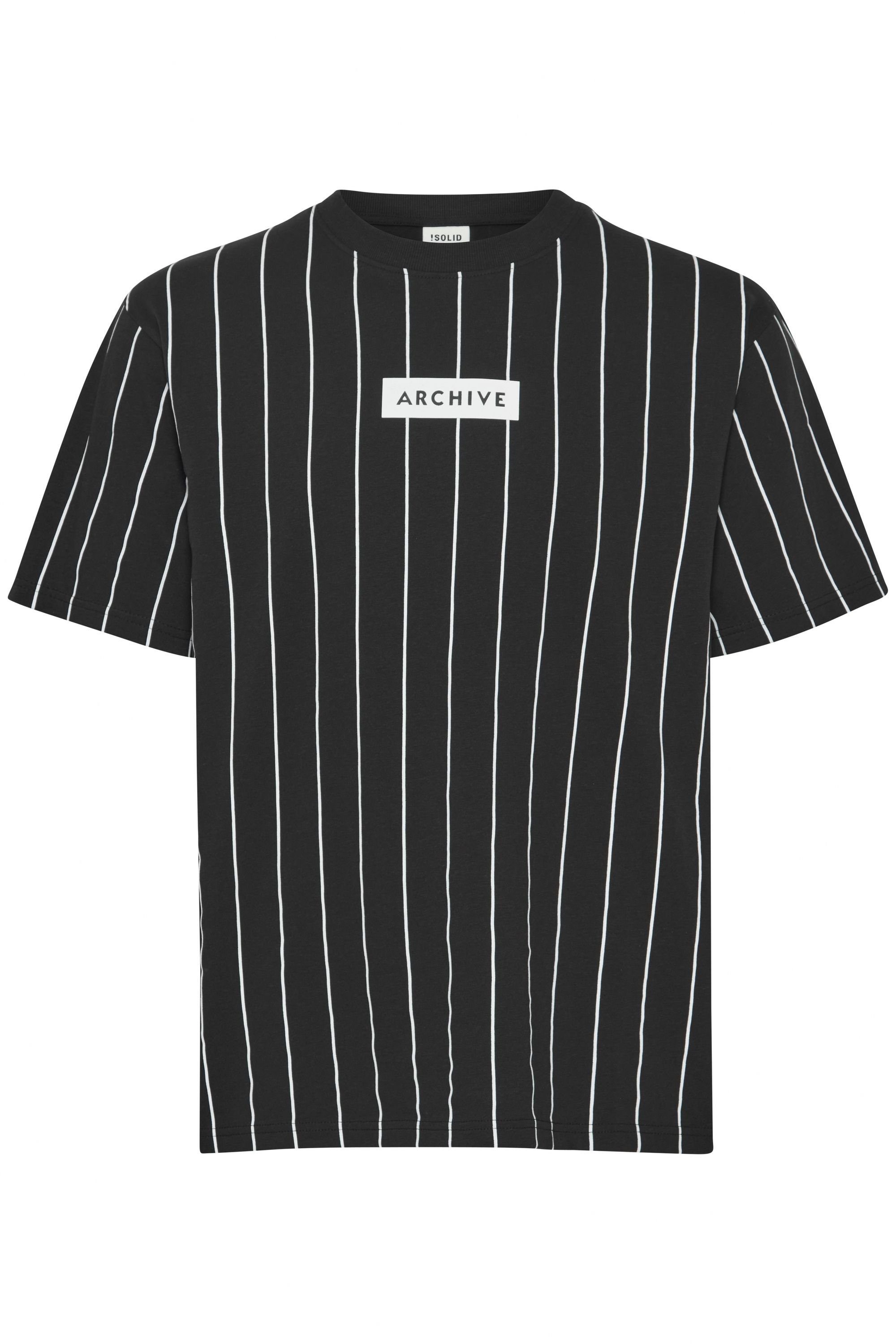 !Solid 21301027-ME True T-Shirt Black - (194008) SDEastman