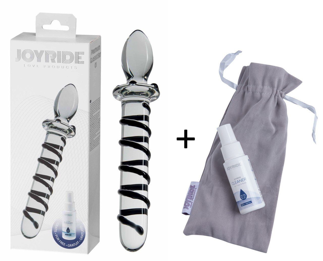 JOYRIDE Dildo JOYRIDE Premium GlassiX Set 01, Toys für Alle,Glas Toys,JOYRIDE,Import-ST Rubber,women,men,JOYRIDE