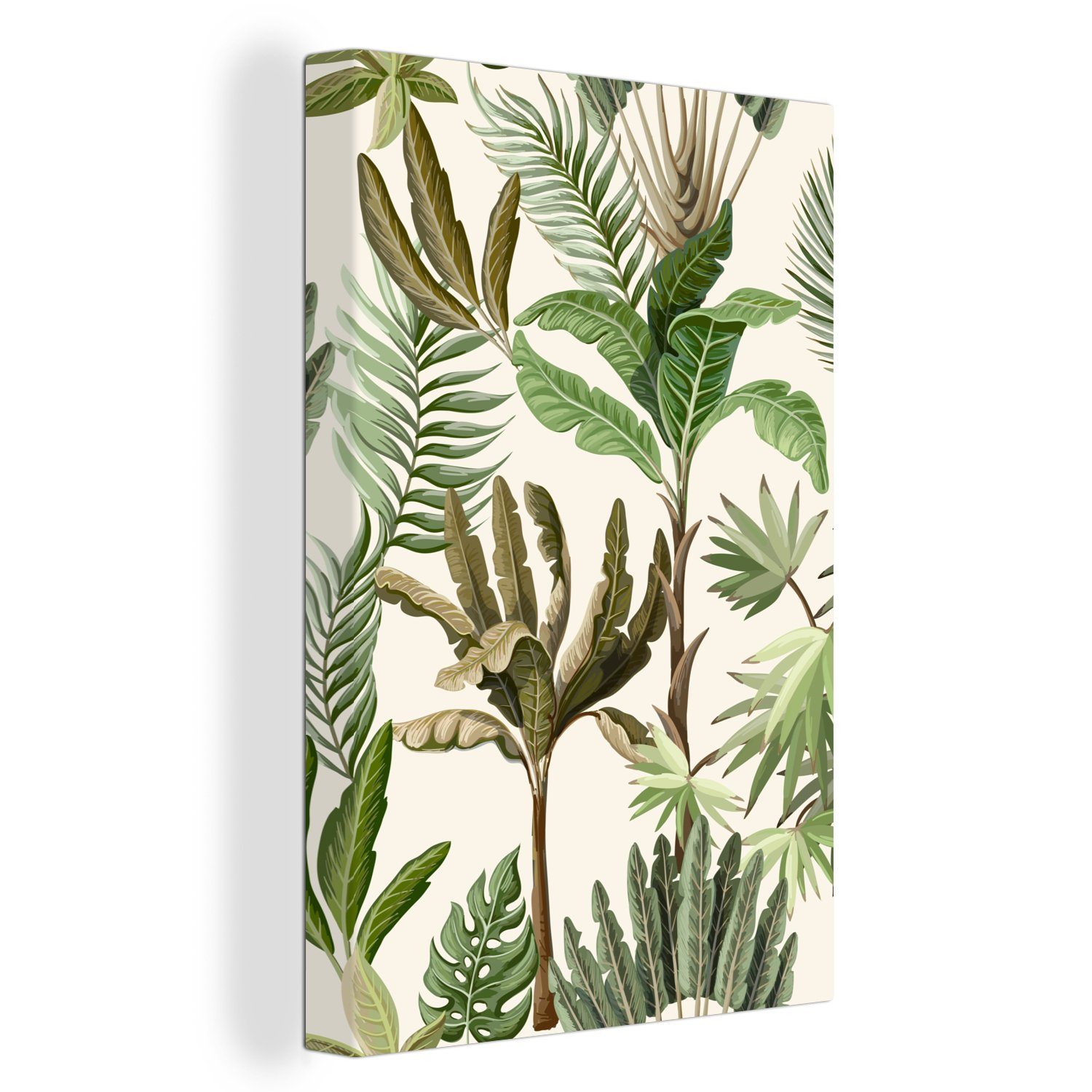 OneMillionCanvasses® Leinwandbild Dschungel - Palme - günstig online kaufen