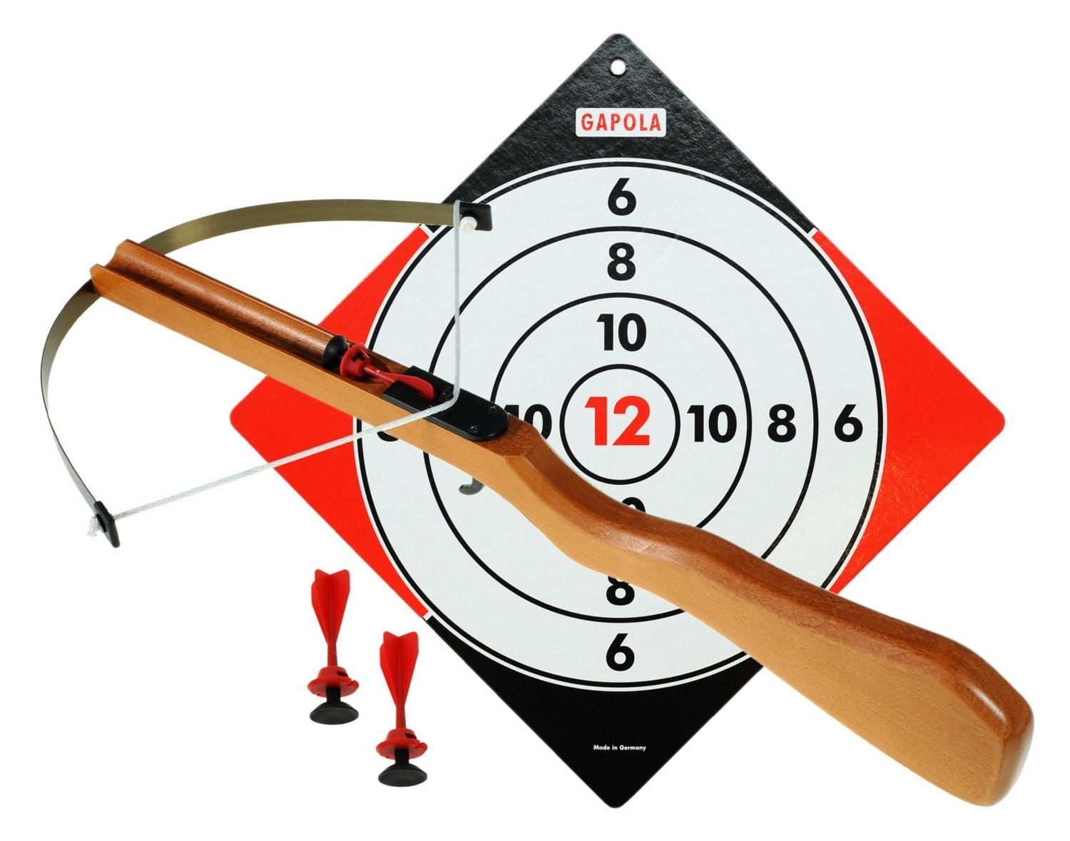 Corvus Spiel Corvus A100907 - Armbrust gross, inkl. Zielscheibe und 3 Pfeile