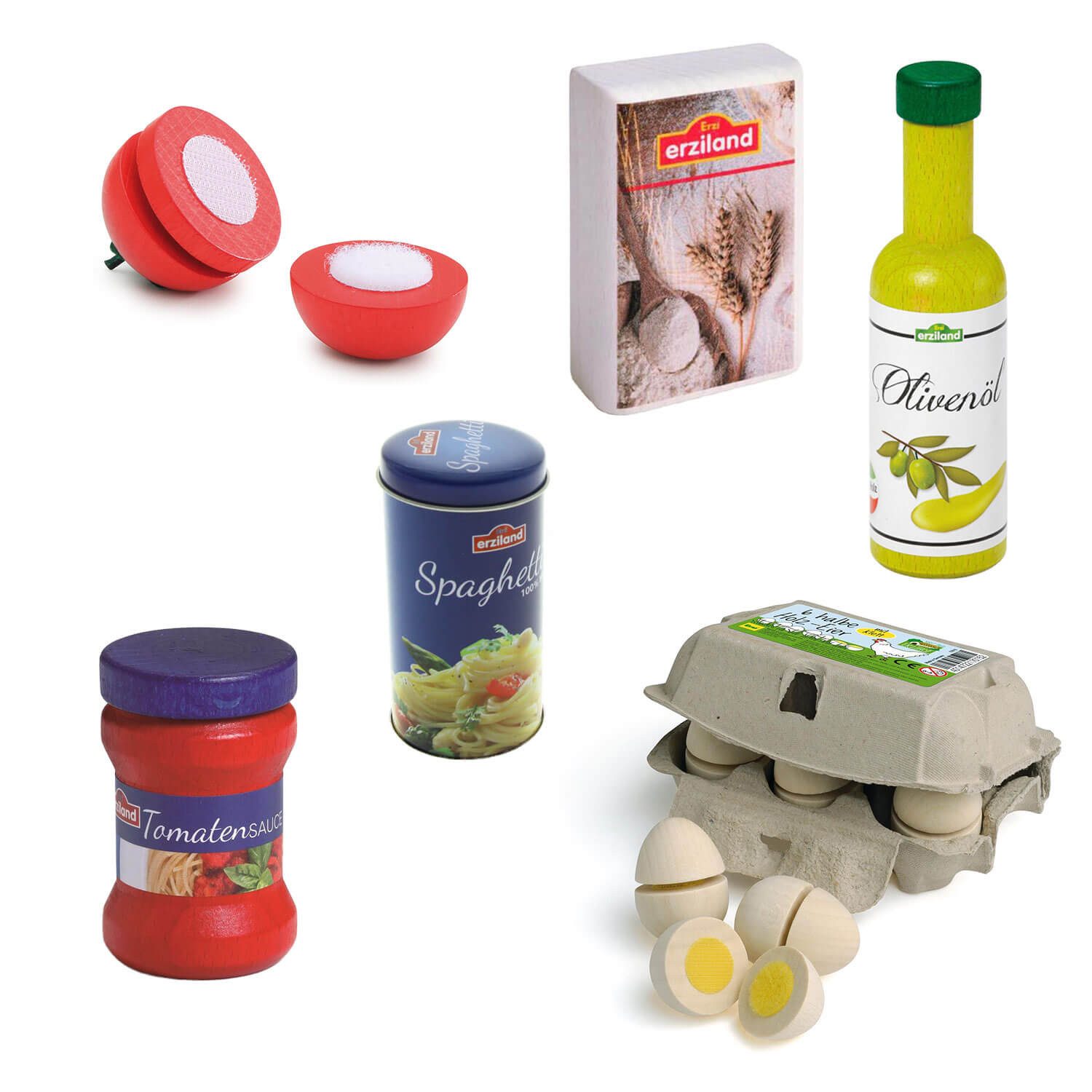 Erzi® Kaufladensortiment Erzi Kaufladenzubehör-Set Nudelzubereitung