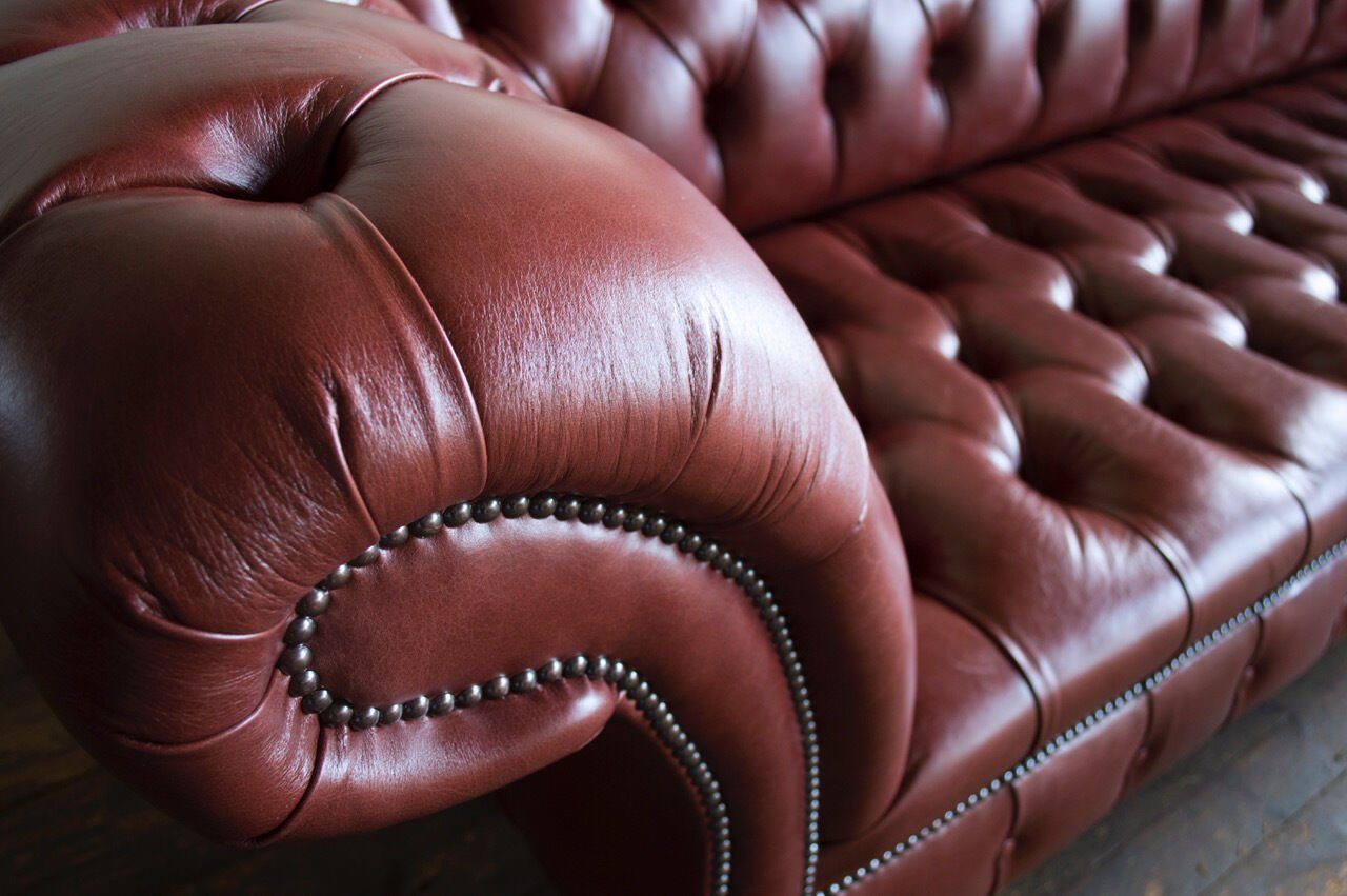 JVmoebel Chesterfield-Sofa, Chesterfield Sitzer Couch cm Design Sofa Sofa 4 265