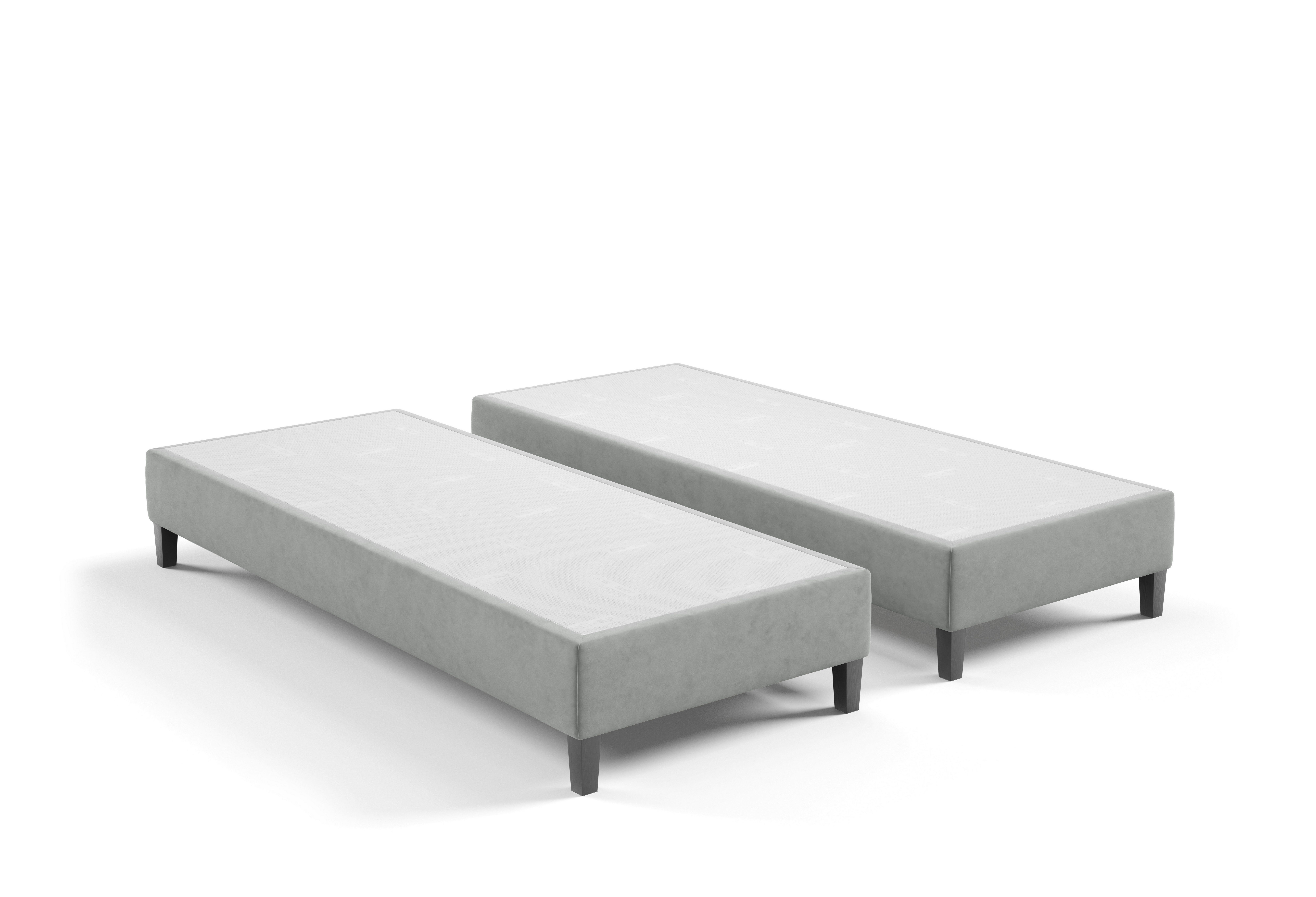 Best for Home Boxspringbett Boxspringbett Rahmen – Massivholz, 12 cm Füße, Stabil & Zuverlässig (Seniorebett, Matratze, Jugendbett, Kinderbett, 70x200 80x200 90x200 100x200 cm), Komfortbett, Boxspringgestell, flexible Liefermöglichkeiten