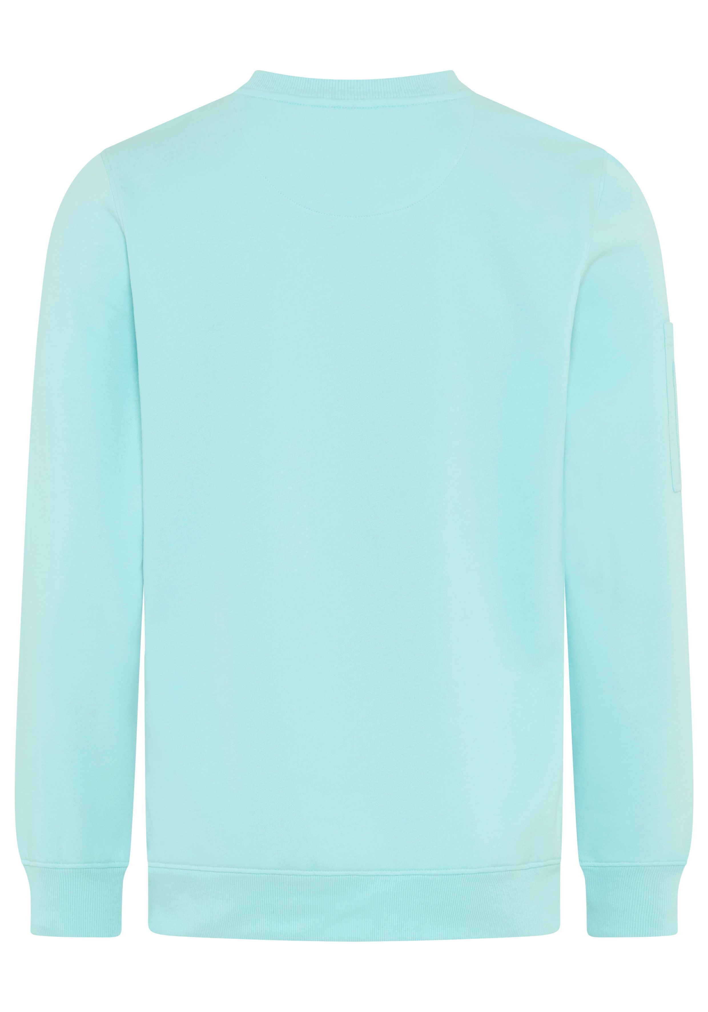 KangaROOS Sweatshirt aus angerauter Sweatware, mit Rundhalsausschnitt, Langarm-Design